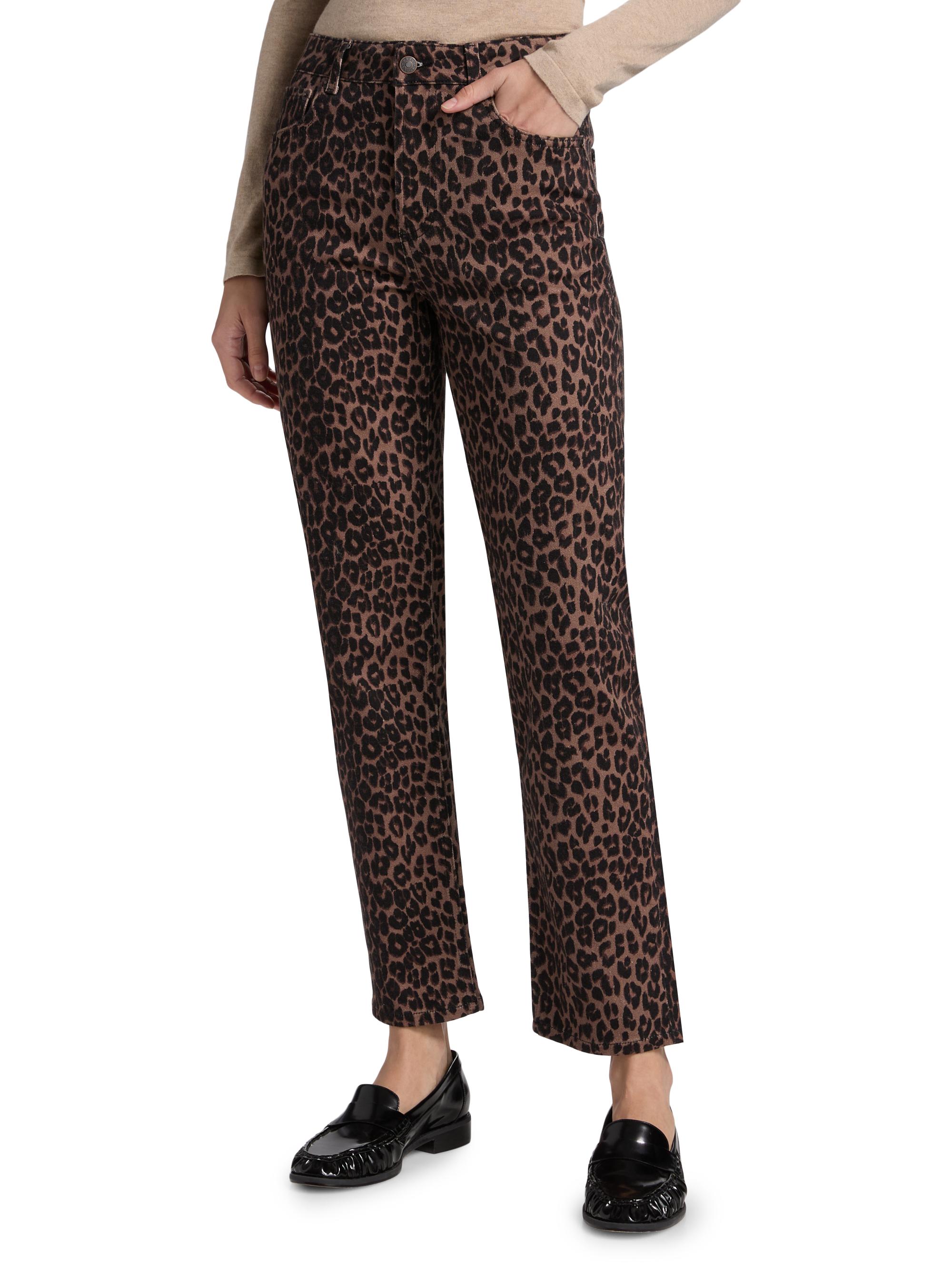 Rails Topanga Leopard Print Jeans | Saks Fifth Avenue