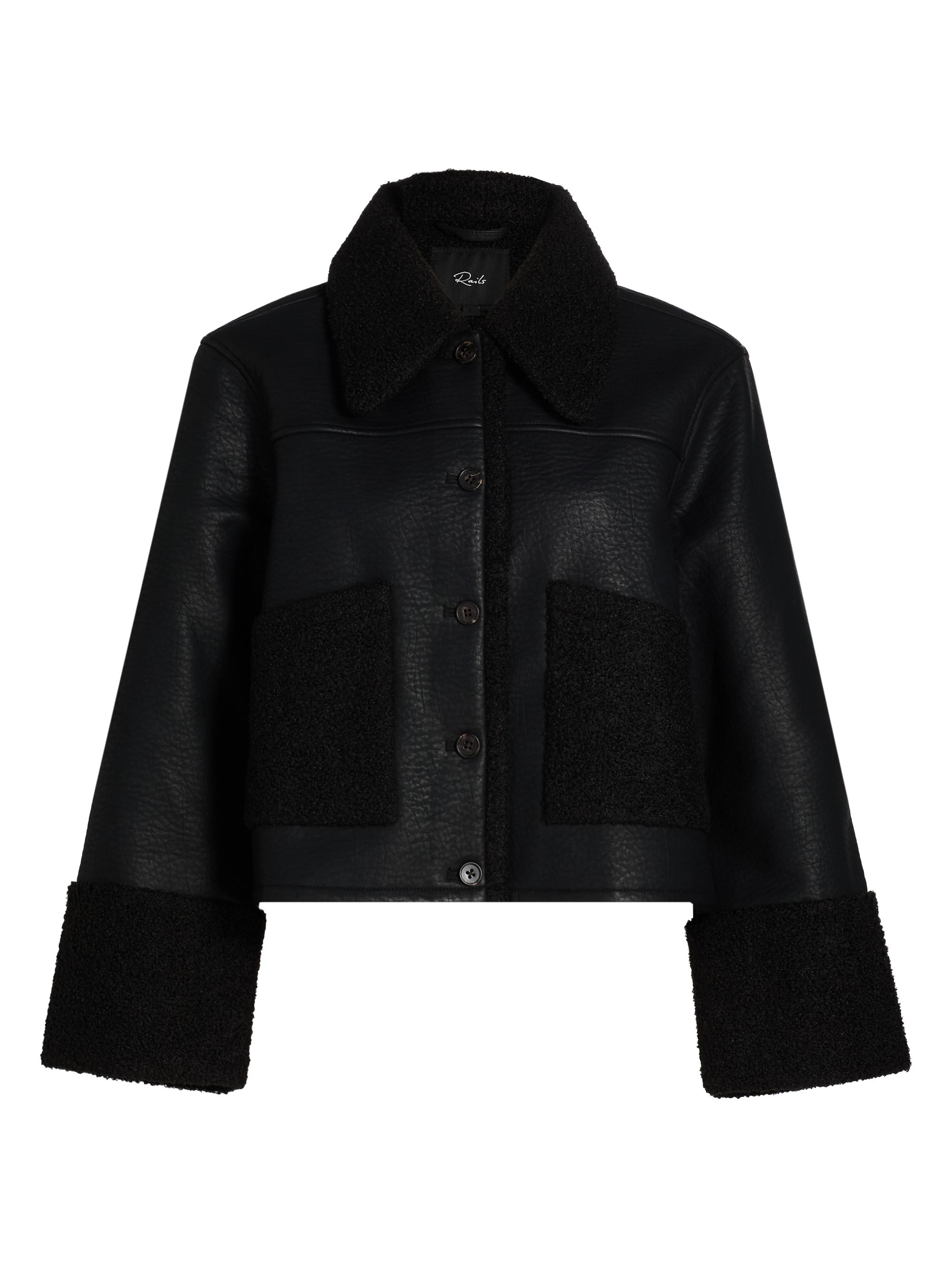 Stand Studio Lillia Faux Leather Jacket | Saks Fifth Avenue