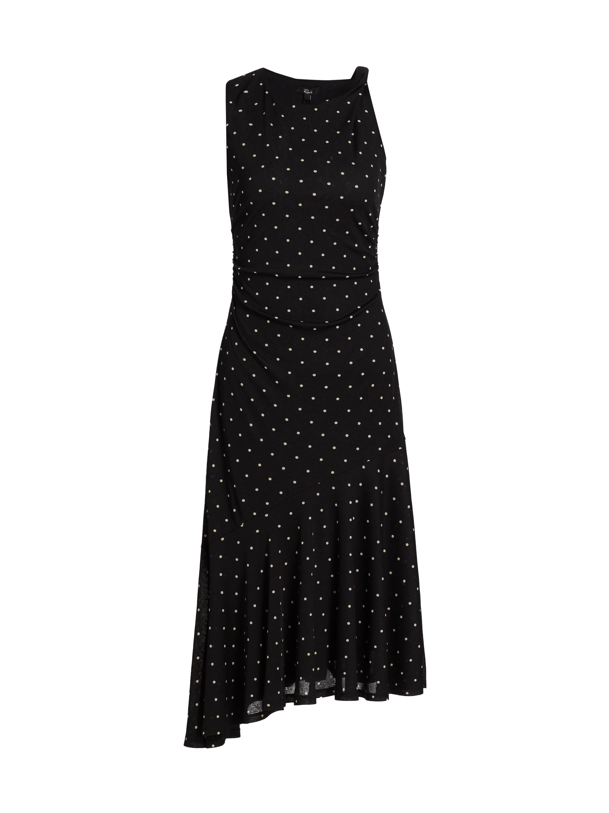 Rails Women's Daija Asymmetric Polka Dot Knit Midi-Dress - Polka Dots