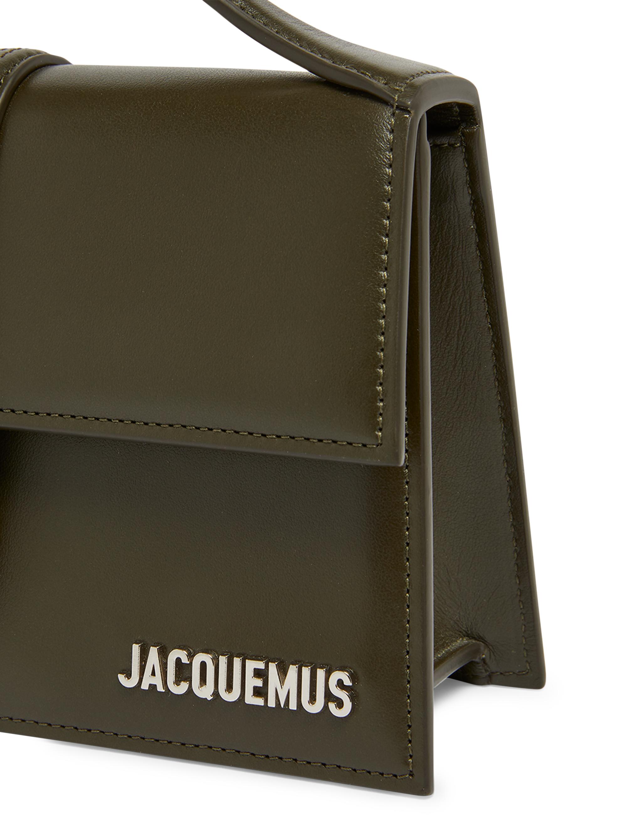 Jacquemus Le Grand Bambino Leather Top-Handle Bag | Saks Fifth Avenue