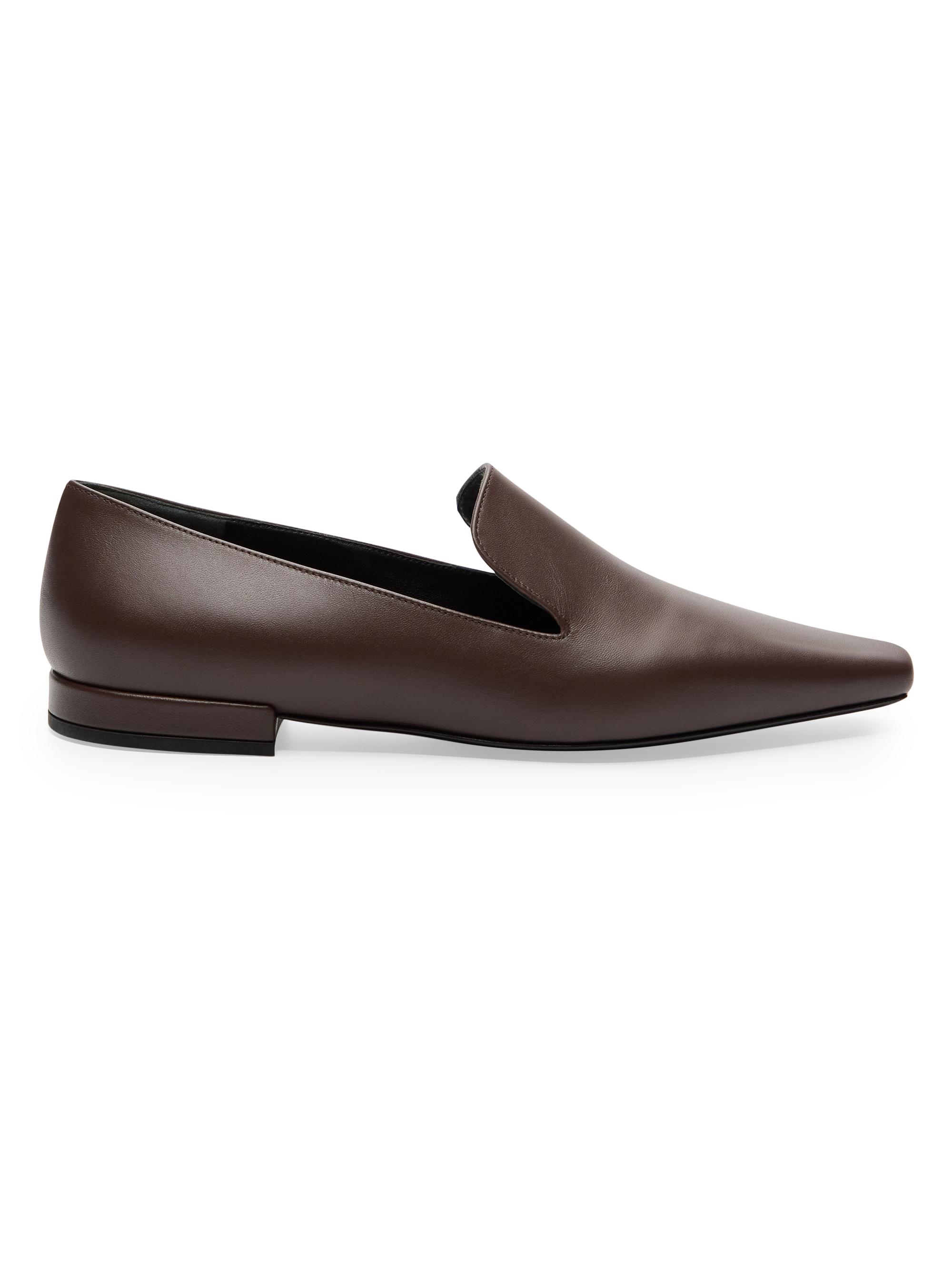 The Row Kay Leather Oxfords | Saks Fifth Avenue