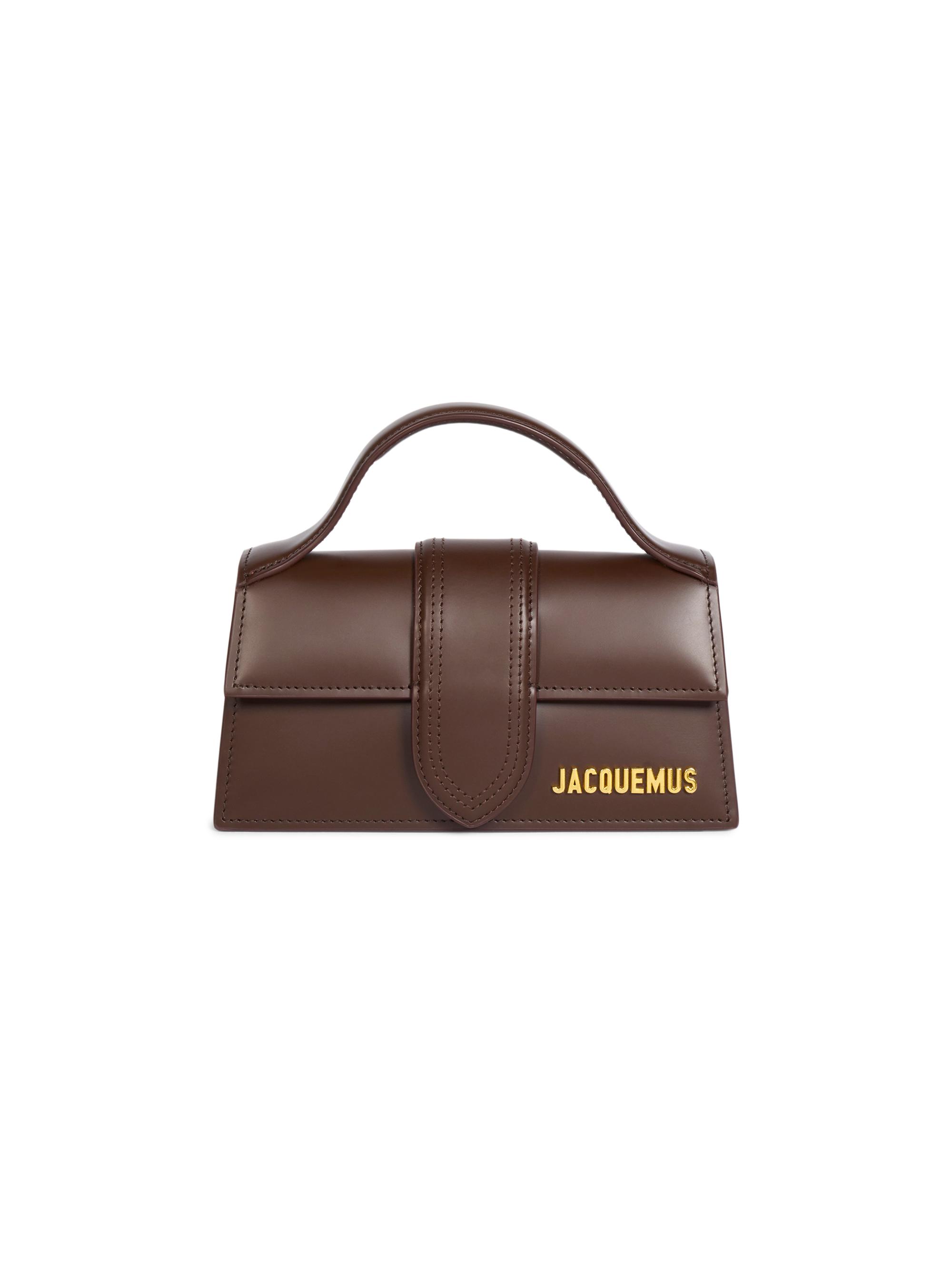 Jacquemus Women's Le Bambino Leather Top Handle Bag - Brown