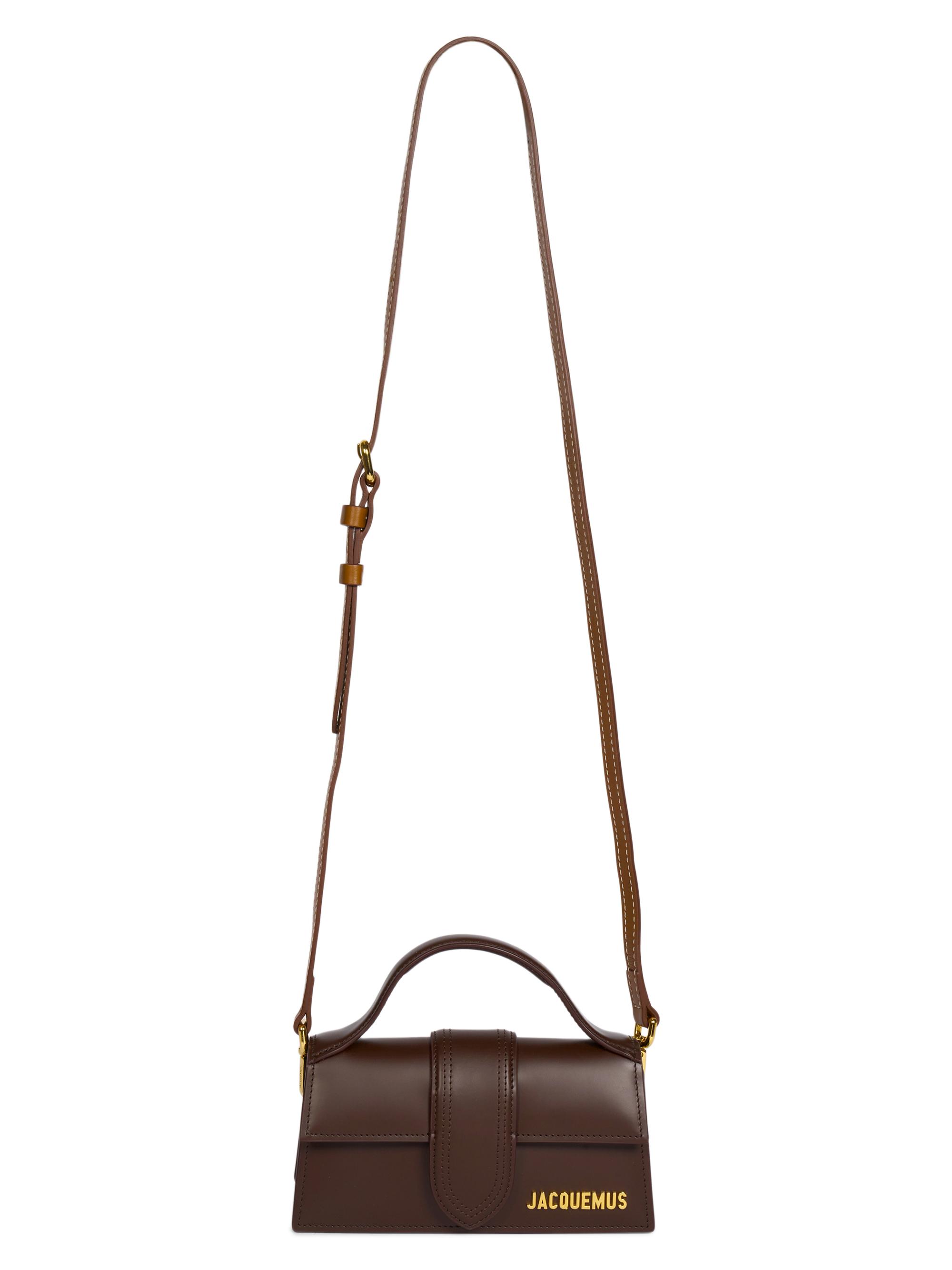 Le Bambino Leather Top Handle Bag