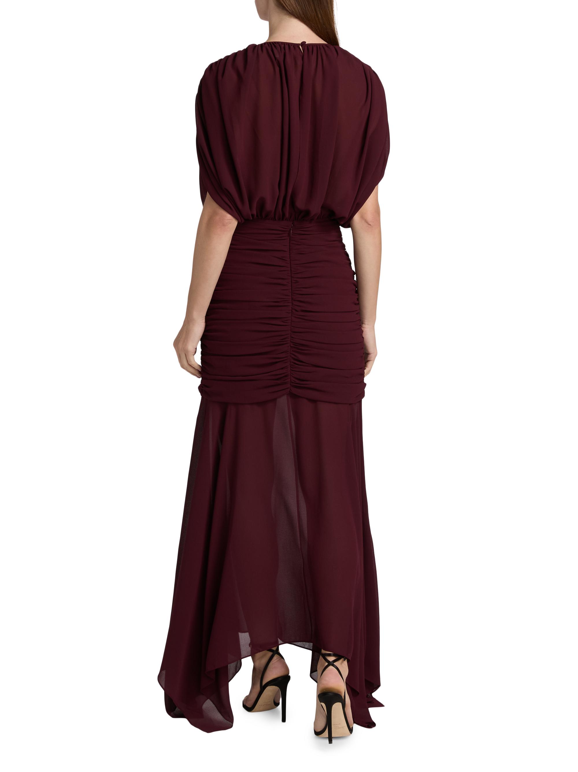 long sleeve mini fall dress SPANX® Red Ponte Long Sleeve Mini Dress main image 1