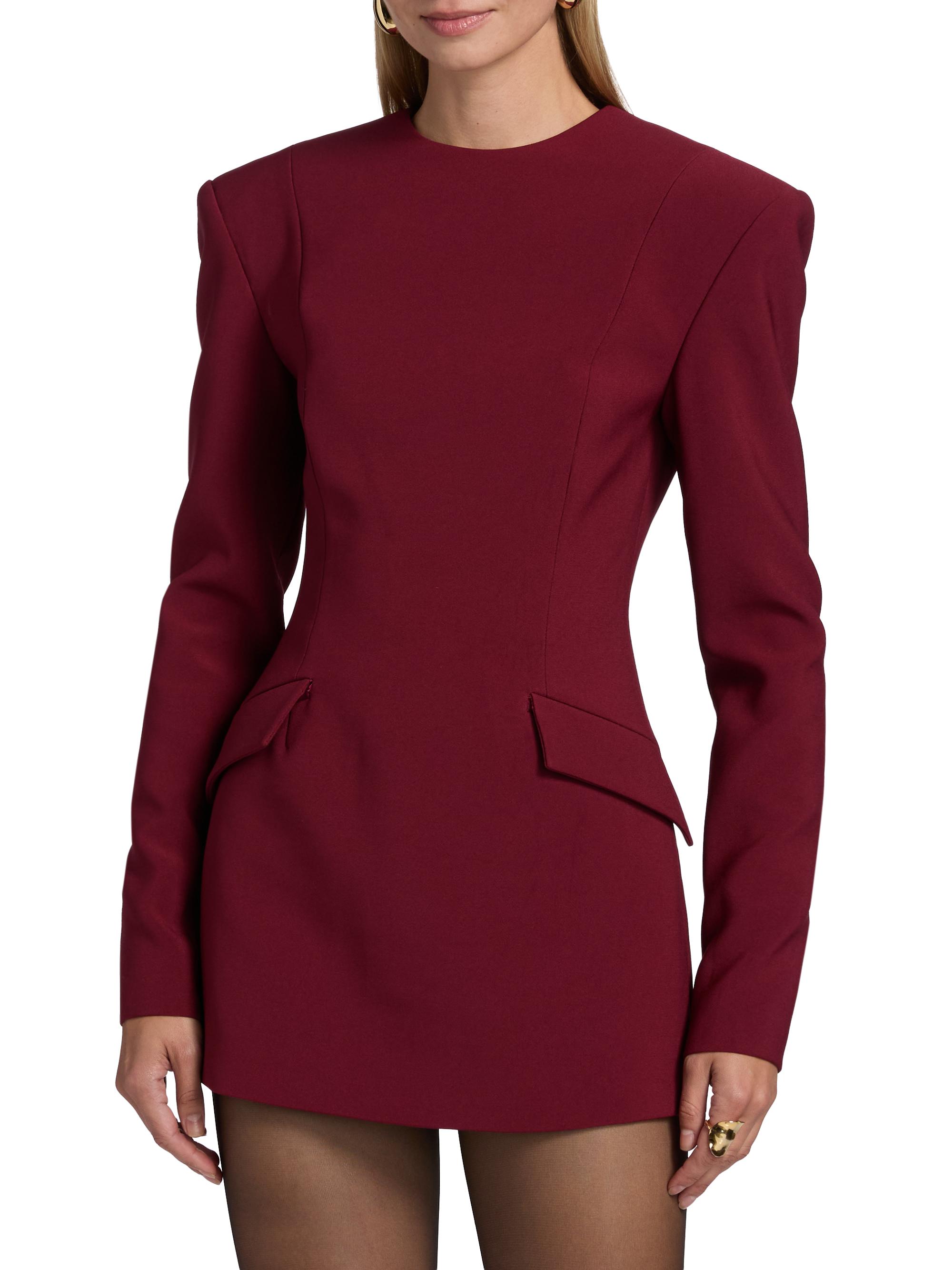 black long sleeve dress cotton on Meadow Mini Dress- Black