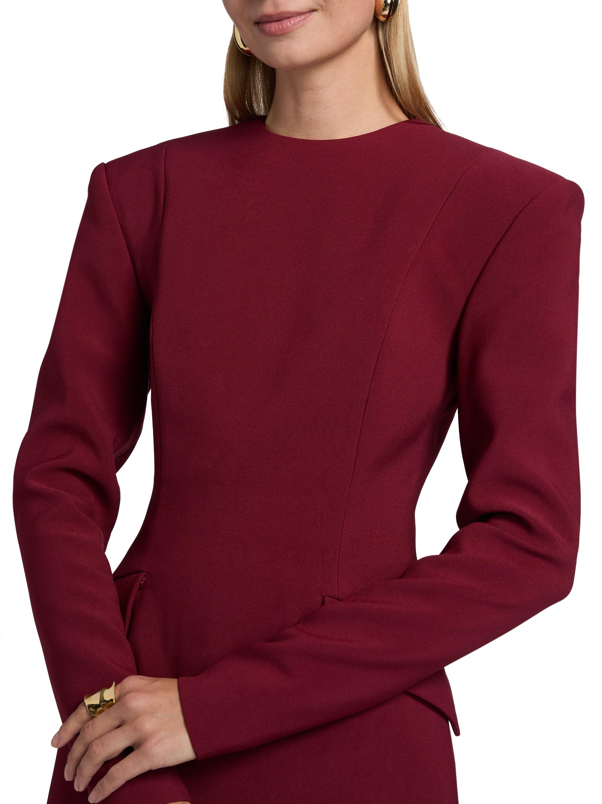 Ronny Kobo Alana Long-Sleeve Sheath Minidress | Saks Fifth Avenue