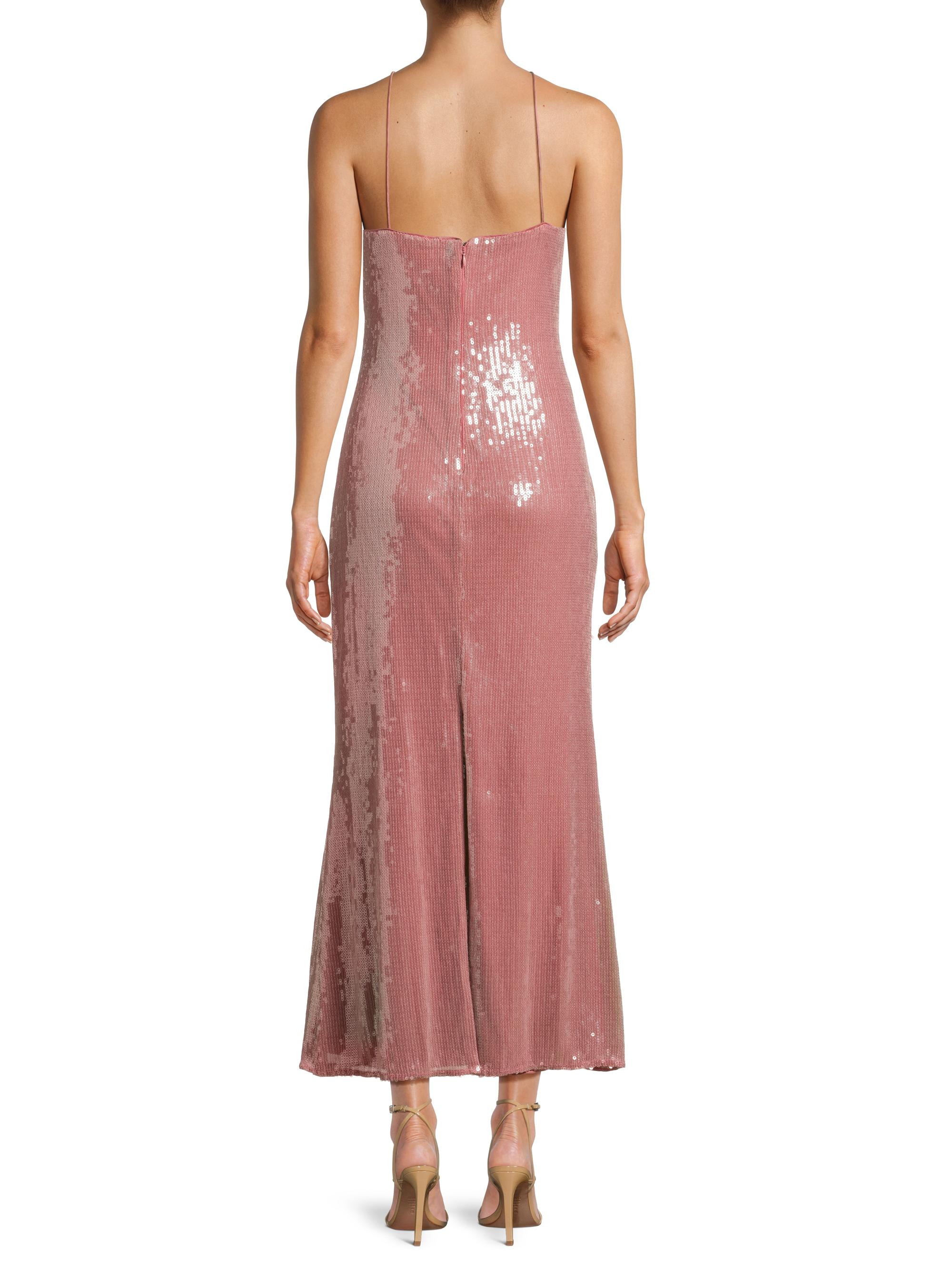 knee length dresses for ladies Phoenix Sequin Slip Dress main image 1