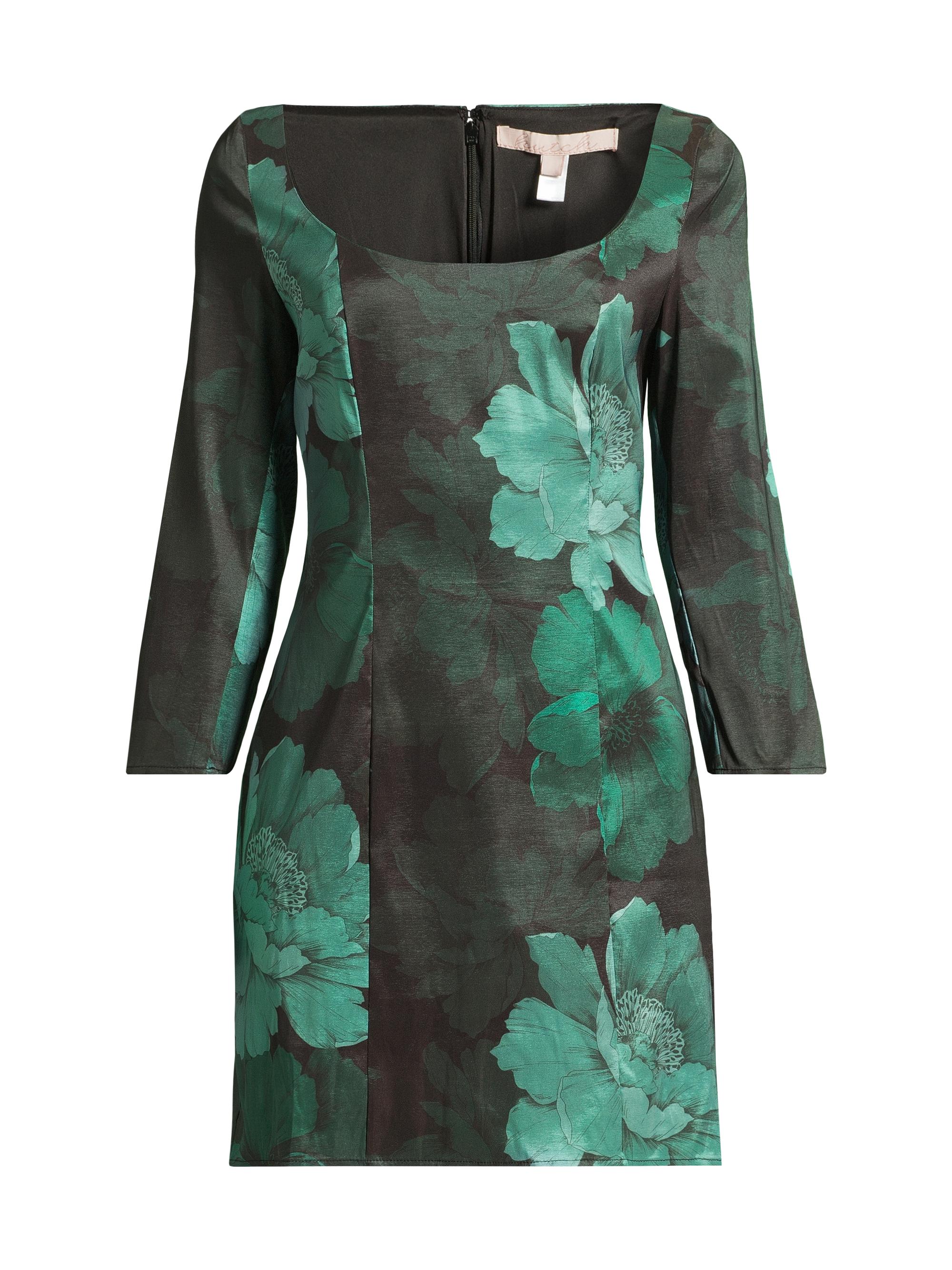 Hutch Women's Terra Floral Minidress - Forest Sketched Floral