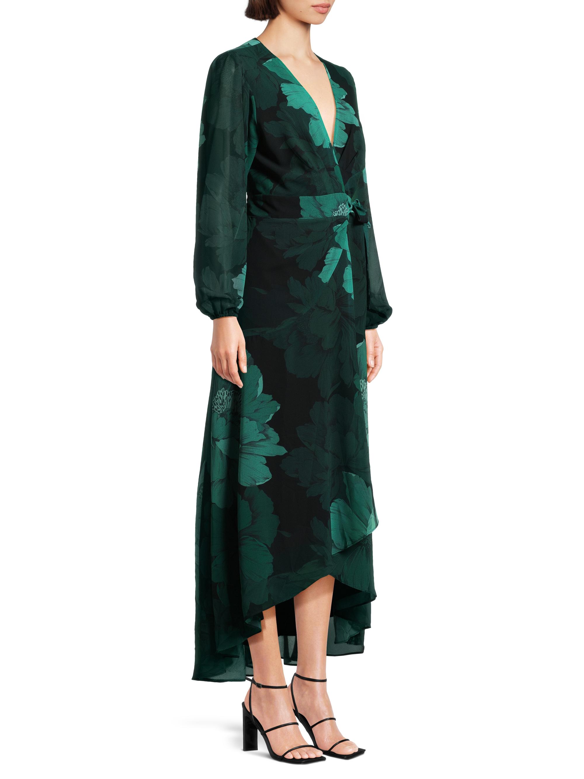 Hutch Bridge Floral Wrap Maxi Dress | The Summit
