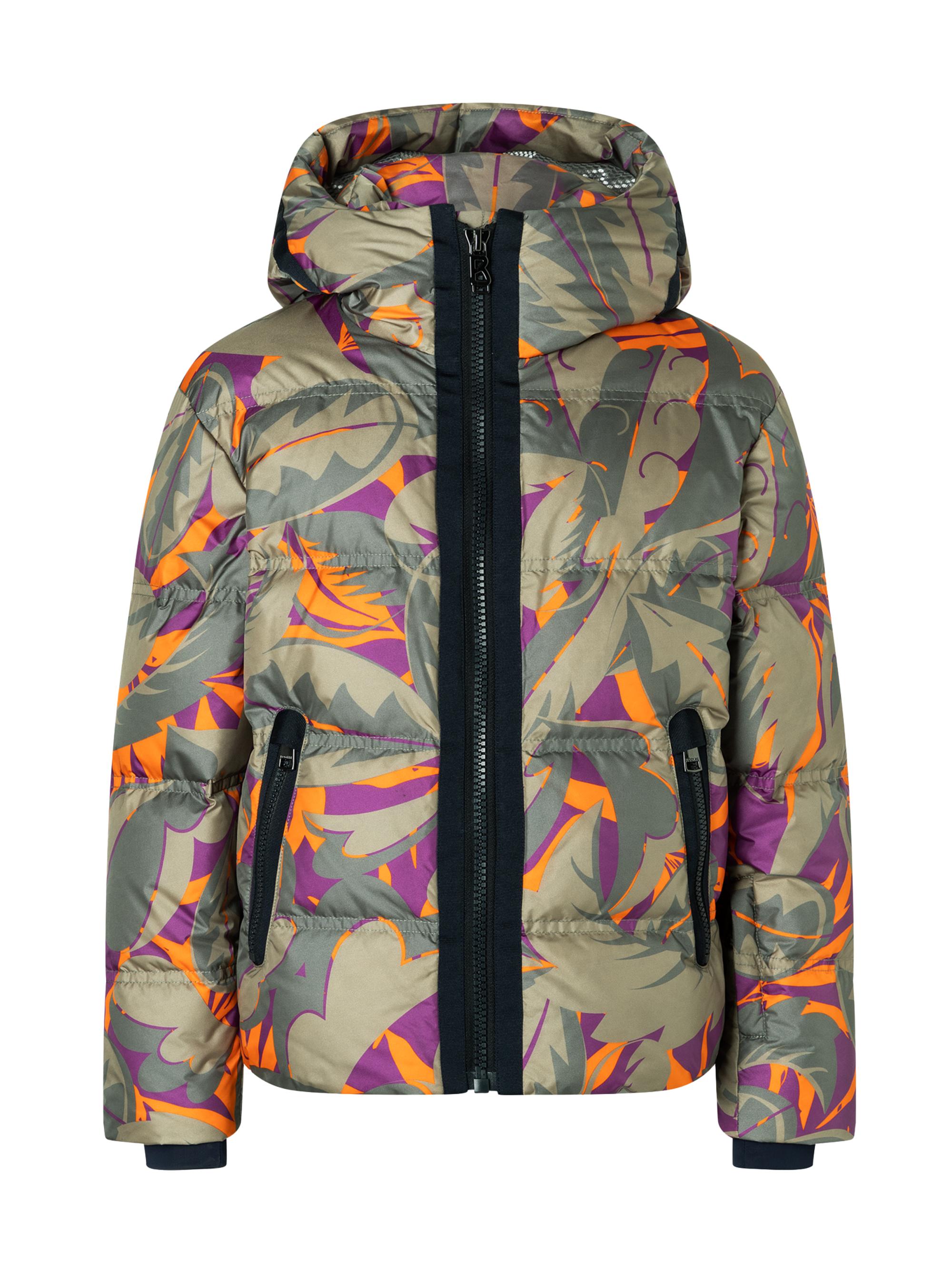 Bogner Little Girl's & Girl's Krissi Ski Down Jacket - Jungle Print