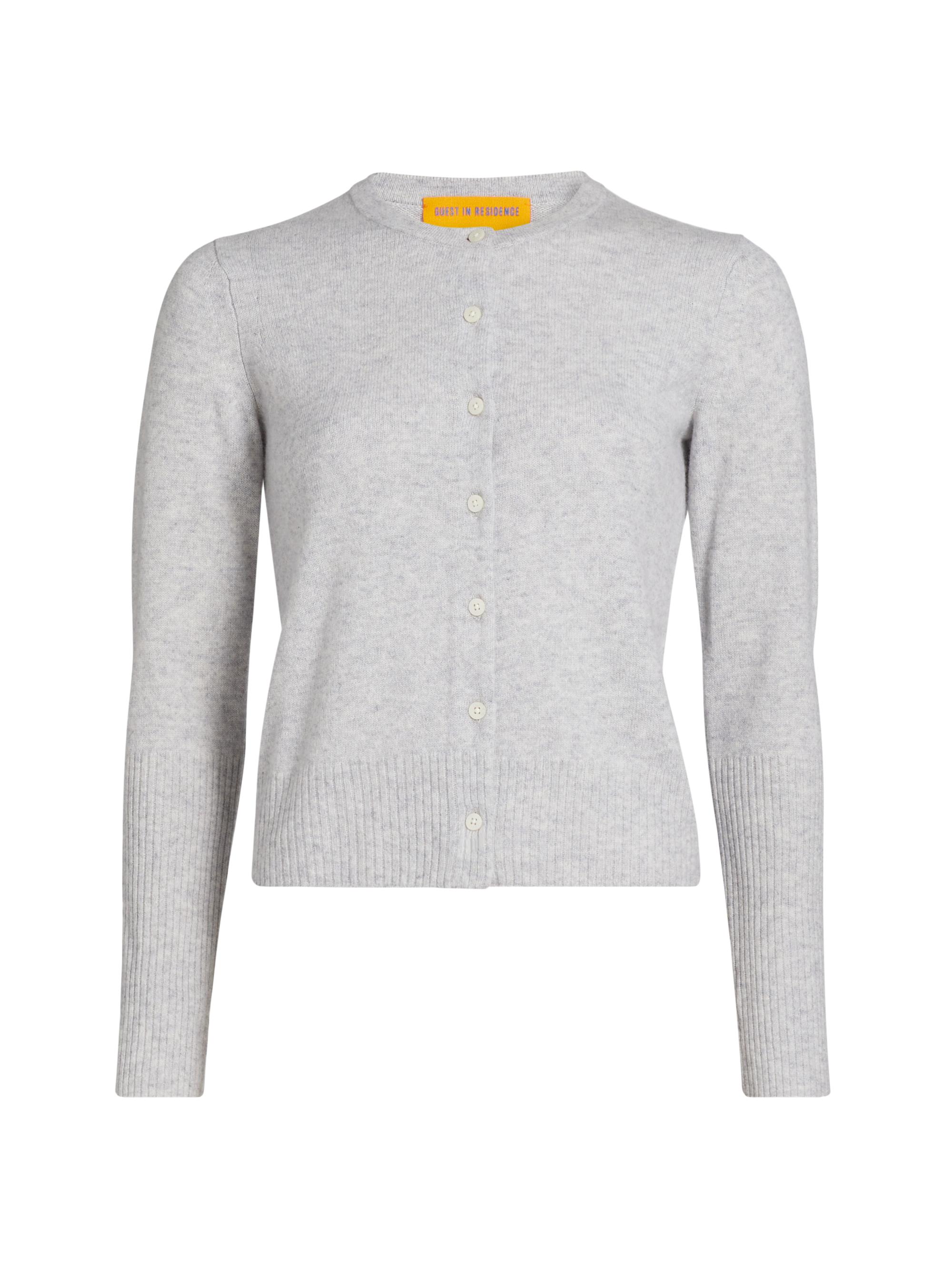 Guest in Residence Women's Jane Cashmere Cardigan - Stone