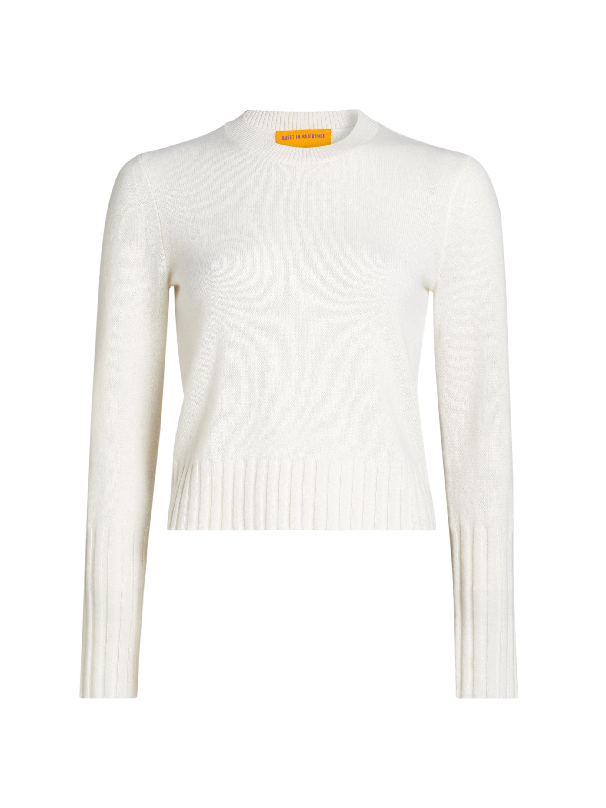 Guest in Residence Shrunken Cashmere Sweater | Saks Fifth Avenue