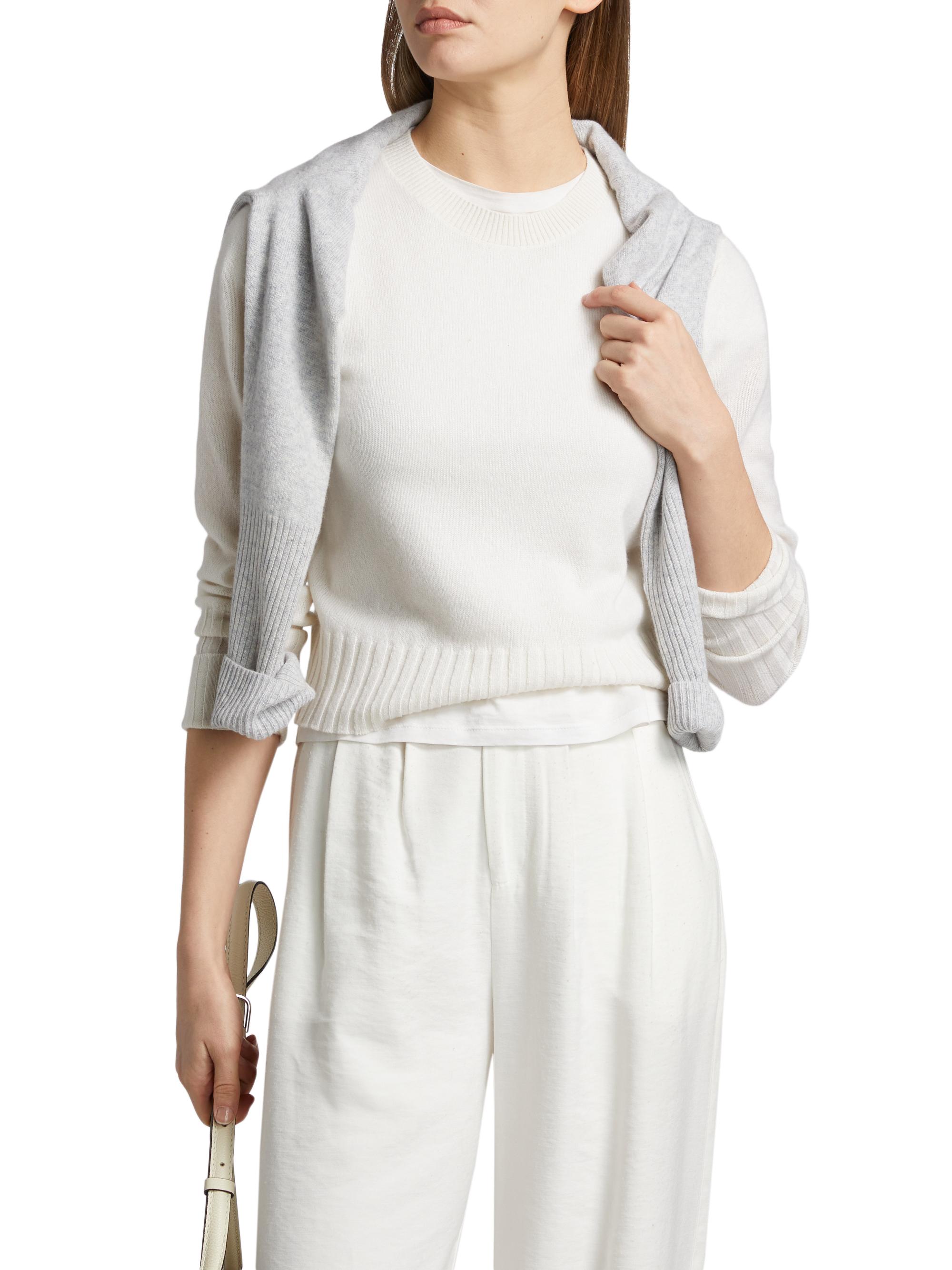 Guest in Residence Shrunken Cashmere Sweater | Saks Fifth Avenue