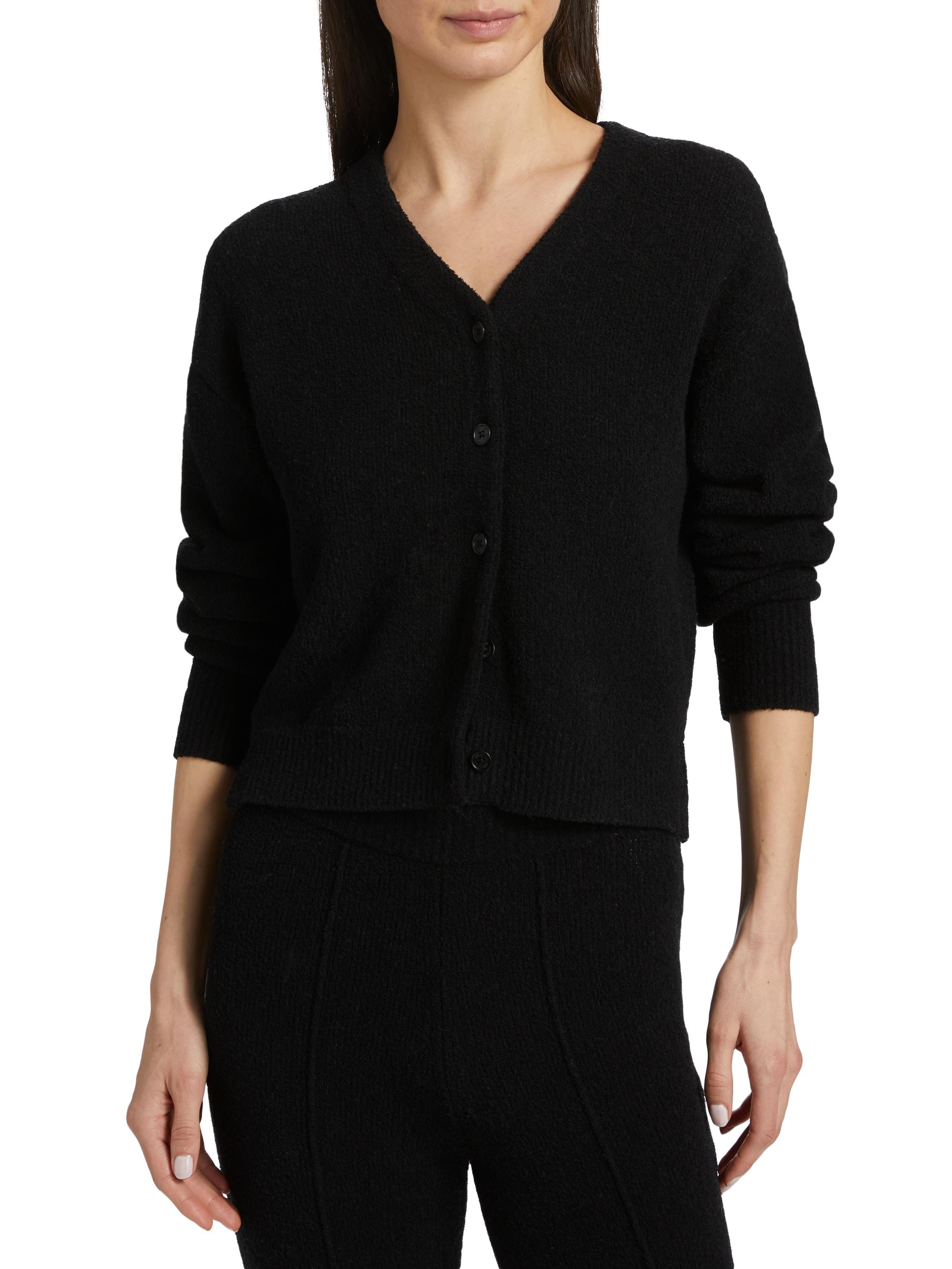 Guest in Residence Collegiate Bouclé-Knit Cardigan | Saks Fifth Avenue