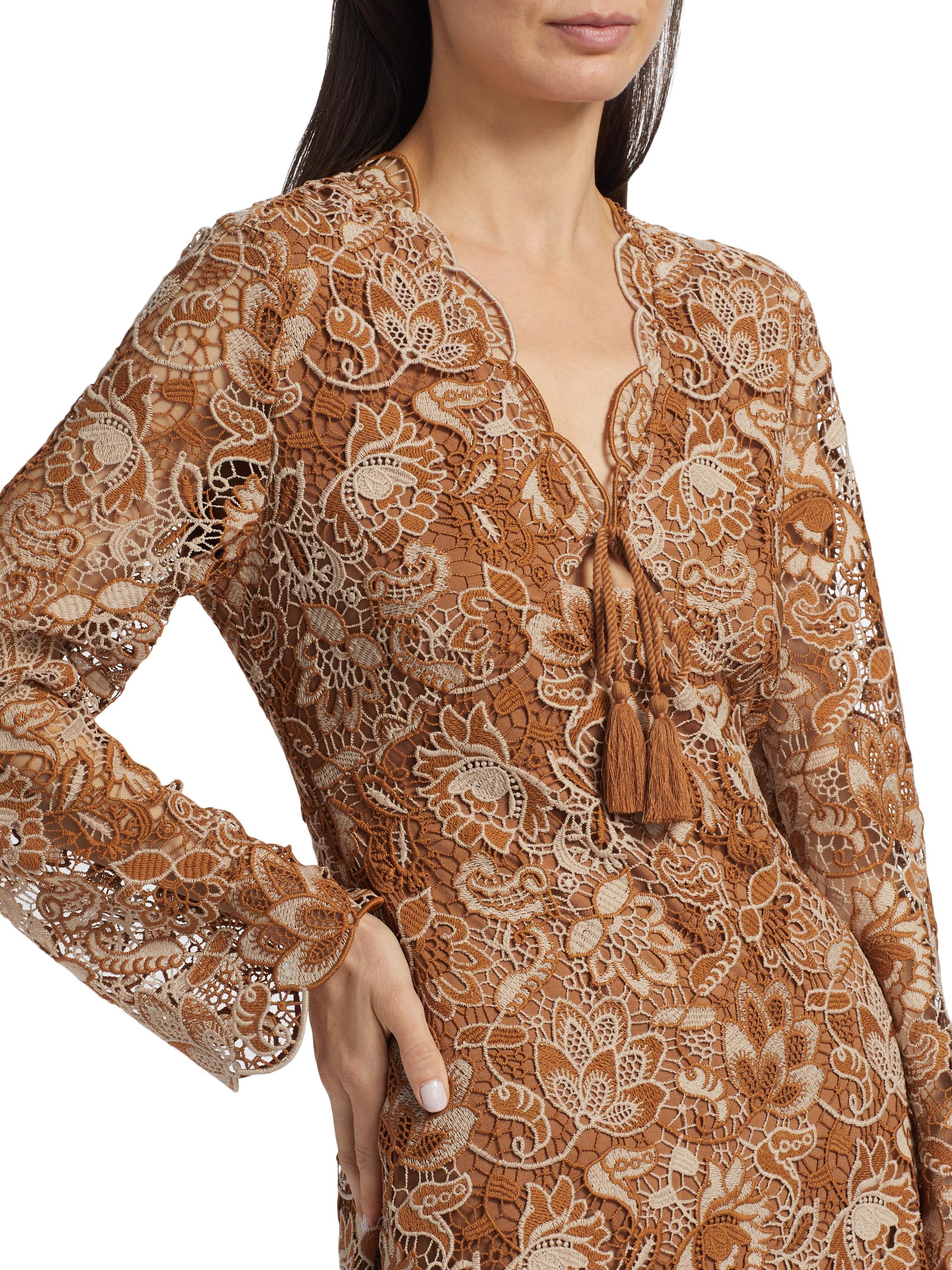 Cami NYC Madeira Crochet Minidress | Saks Fifth Avenue