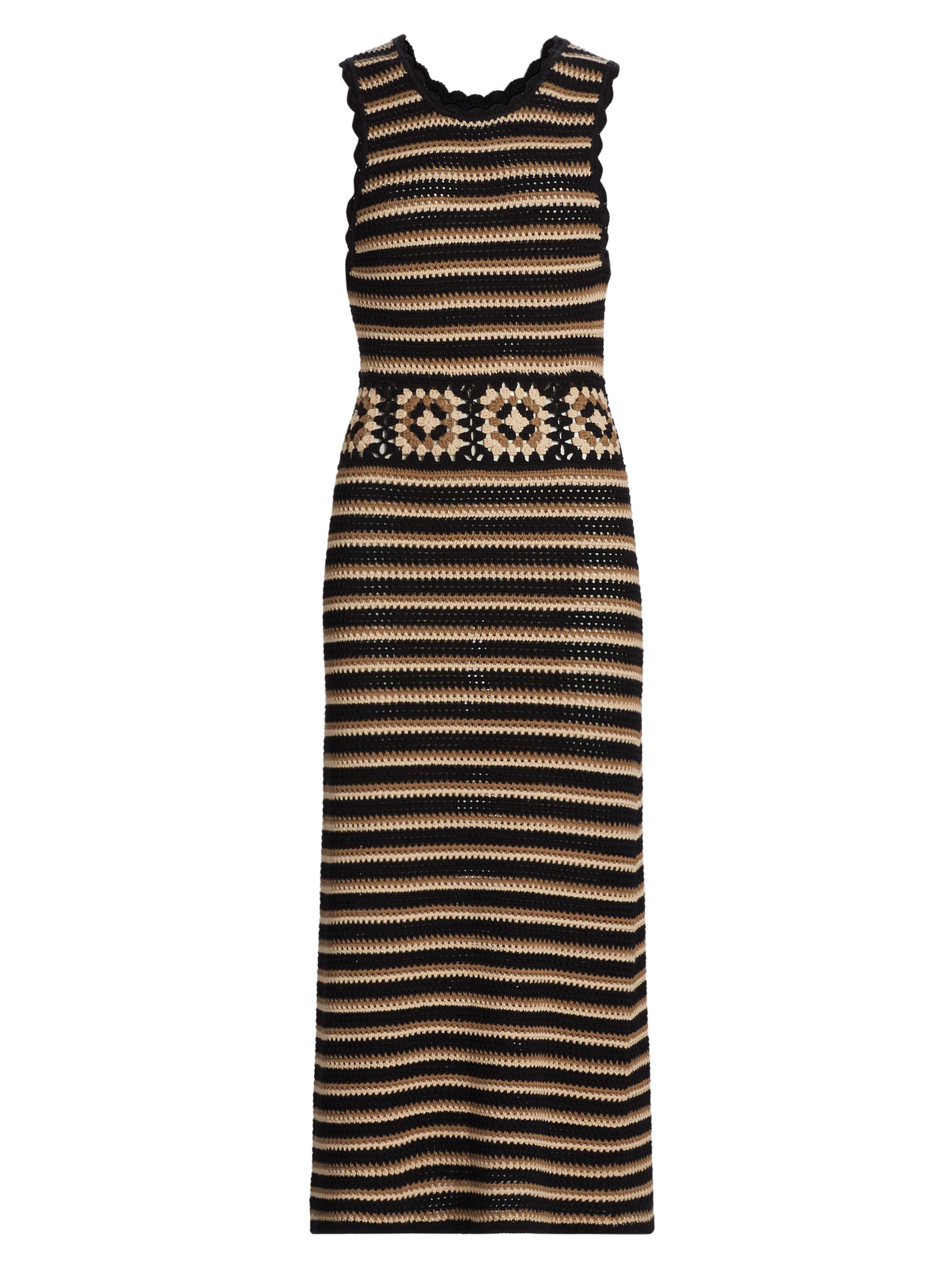 Rails Women's Coco Stripe Knit Midi-Dress - Milos Crochet