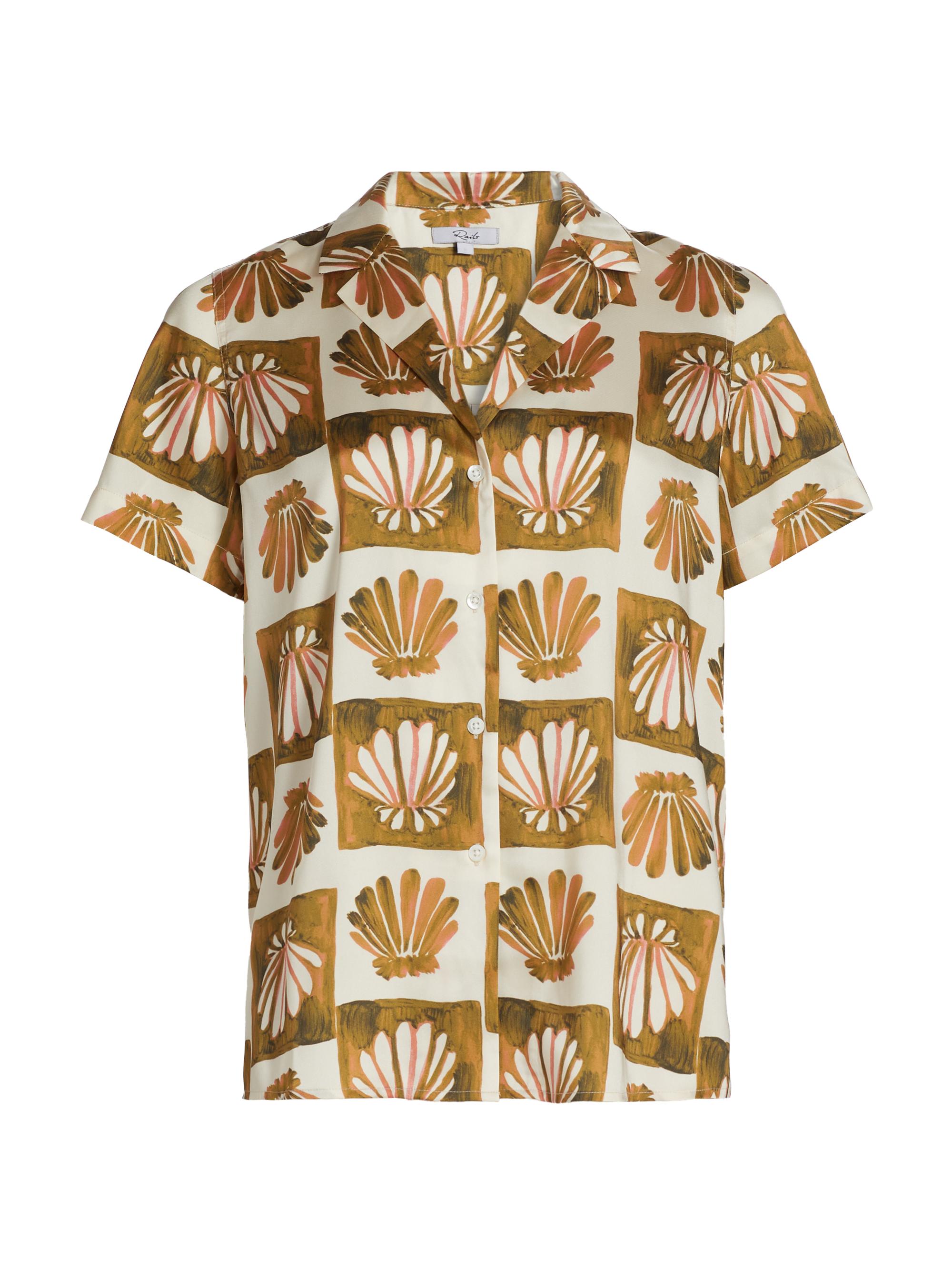 Rails Women's Theis Shell Shirt - Checkered Shells