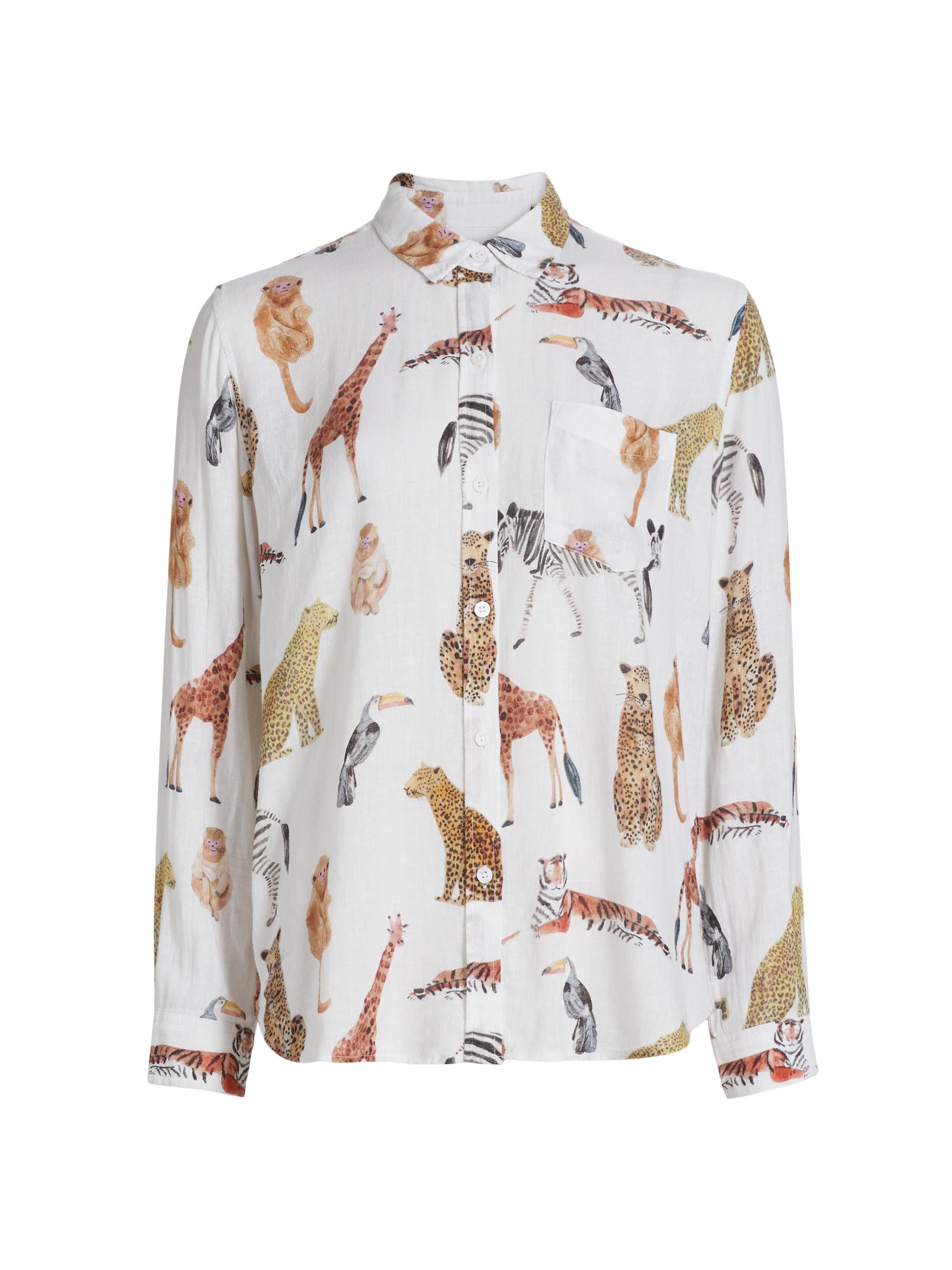 Rails Women's Charli Jungle Animals Shirt - Jungle Animals