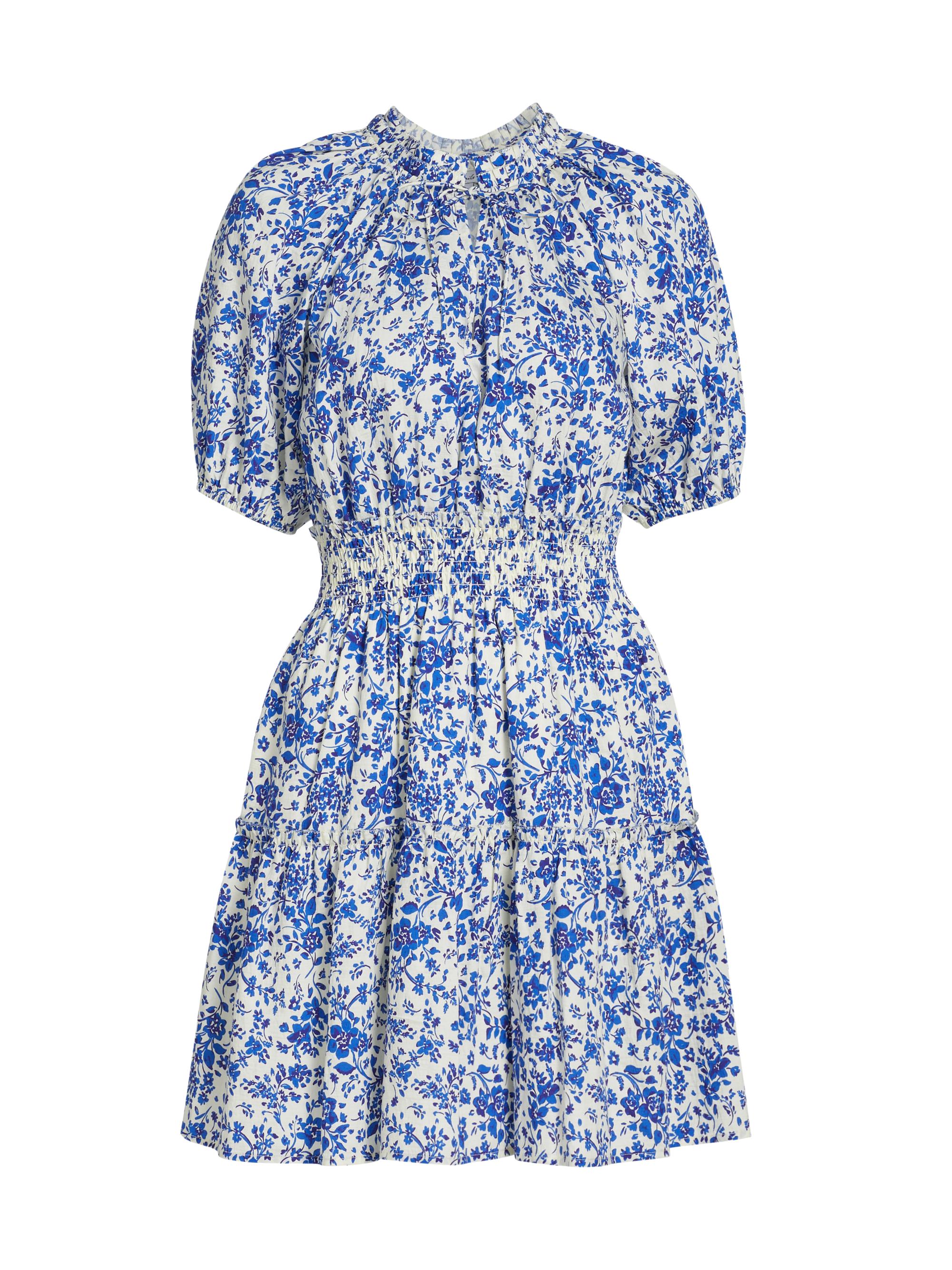 Rails Women's Fiorella Floral Minidress - Blue Marguerite