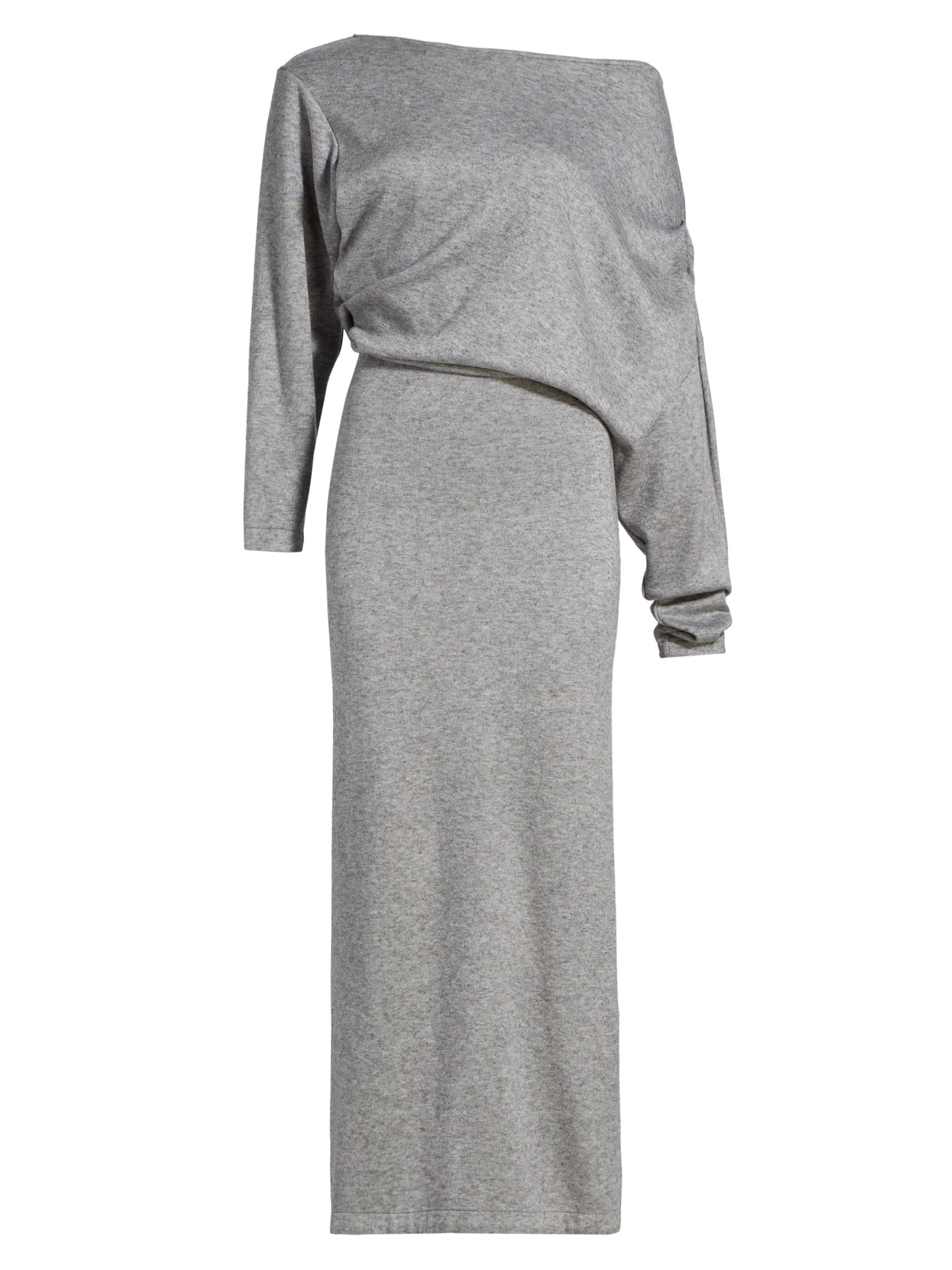 Ronny Kobo Women's Matthieu Jersey Knit Maxi Dress - Grey