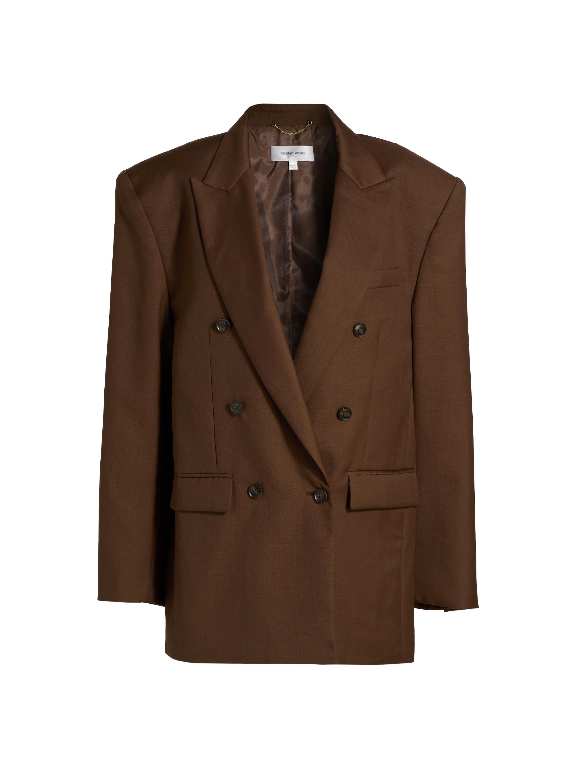 Frame Grandfather Glen-Check Single-Breasted Blazer | Saks Fifth