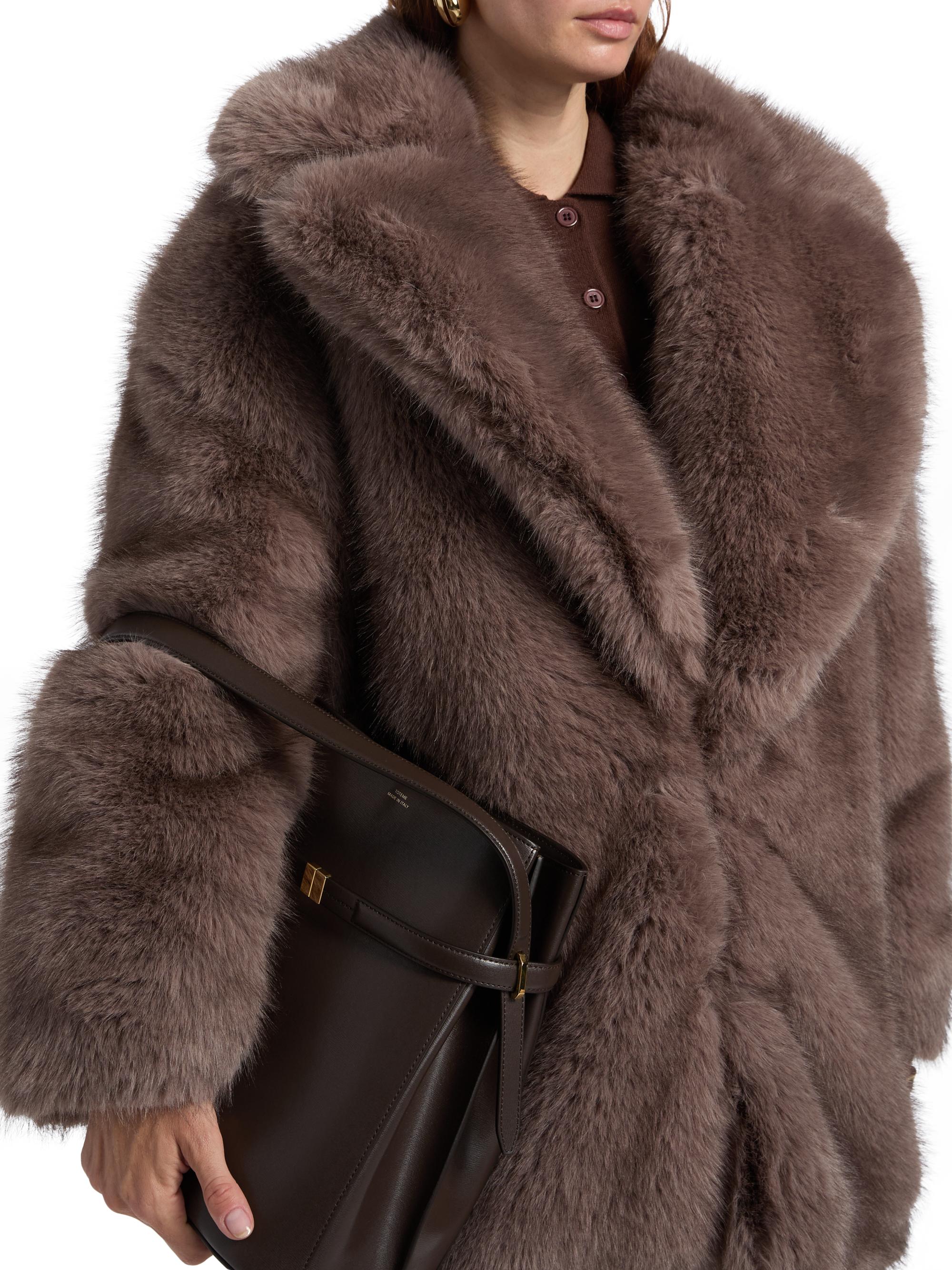 Ronny Kobo Fonzee Faux-Fur Coat | Saks Fifth Avenue