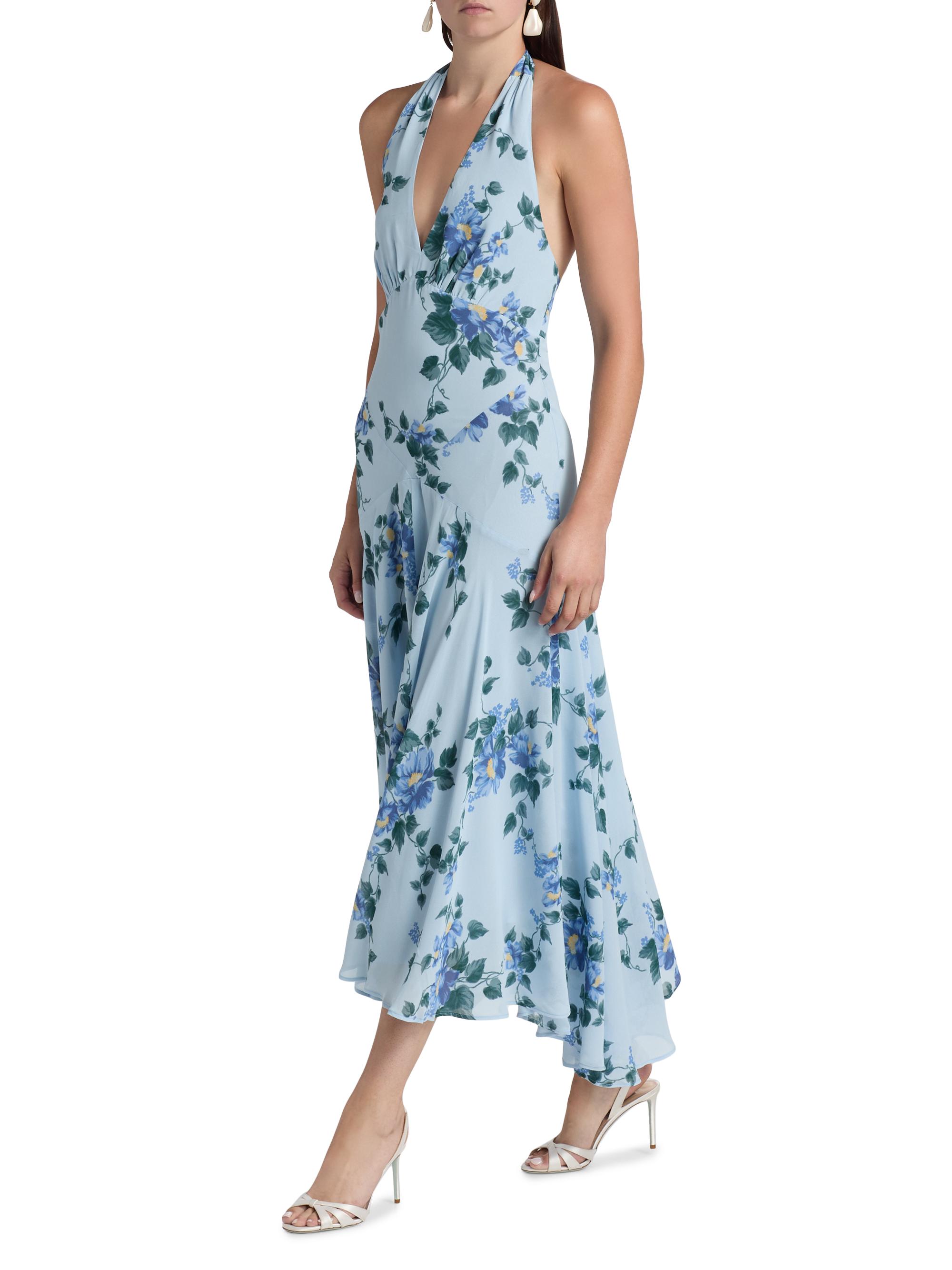 reformation briony sleeveless a-line midi dress Reformation Briony Sleeveless A-Line Midi Dress