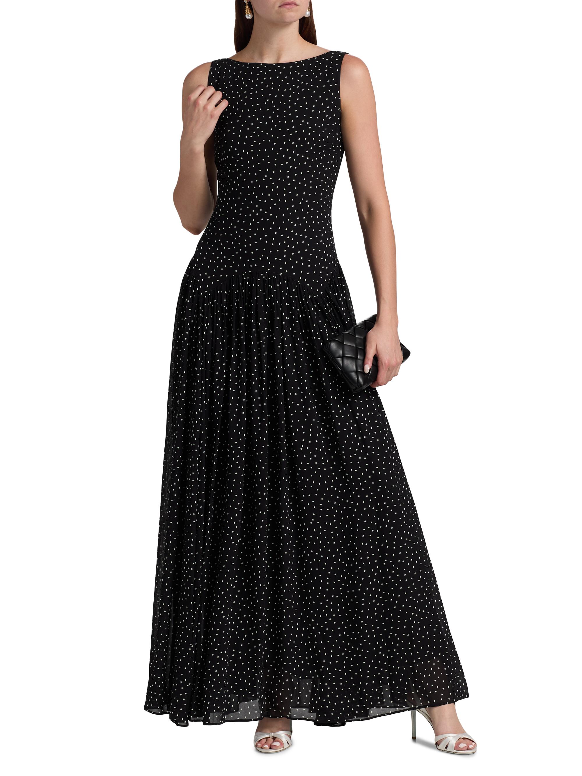 Reformation Camella Polka Dot Drop-Waist Maxi Dress | Saks Fifth Avenue