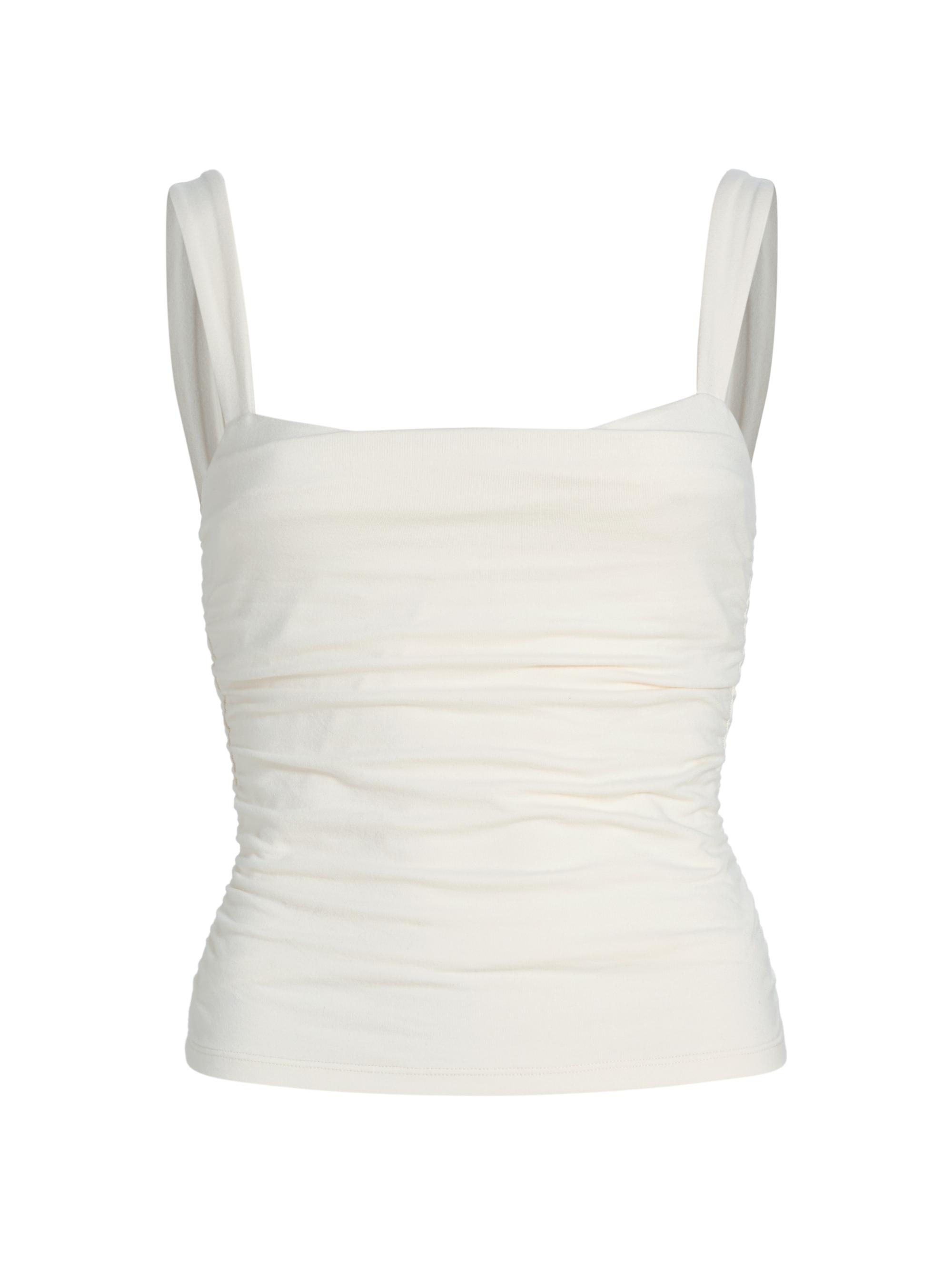 Reformation Women's Trish Cinched Tank - Fior Di Latte