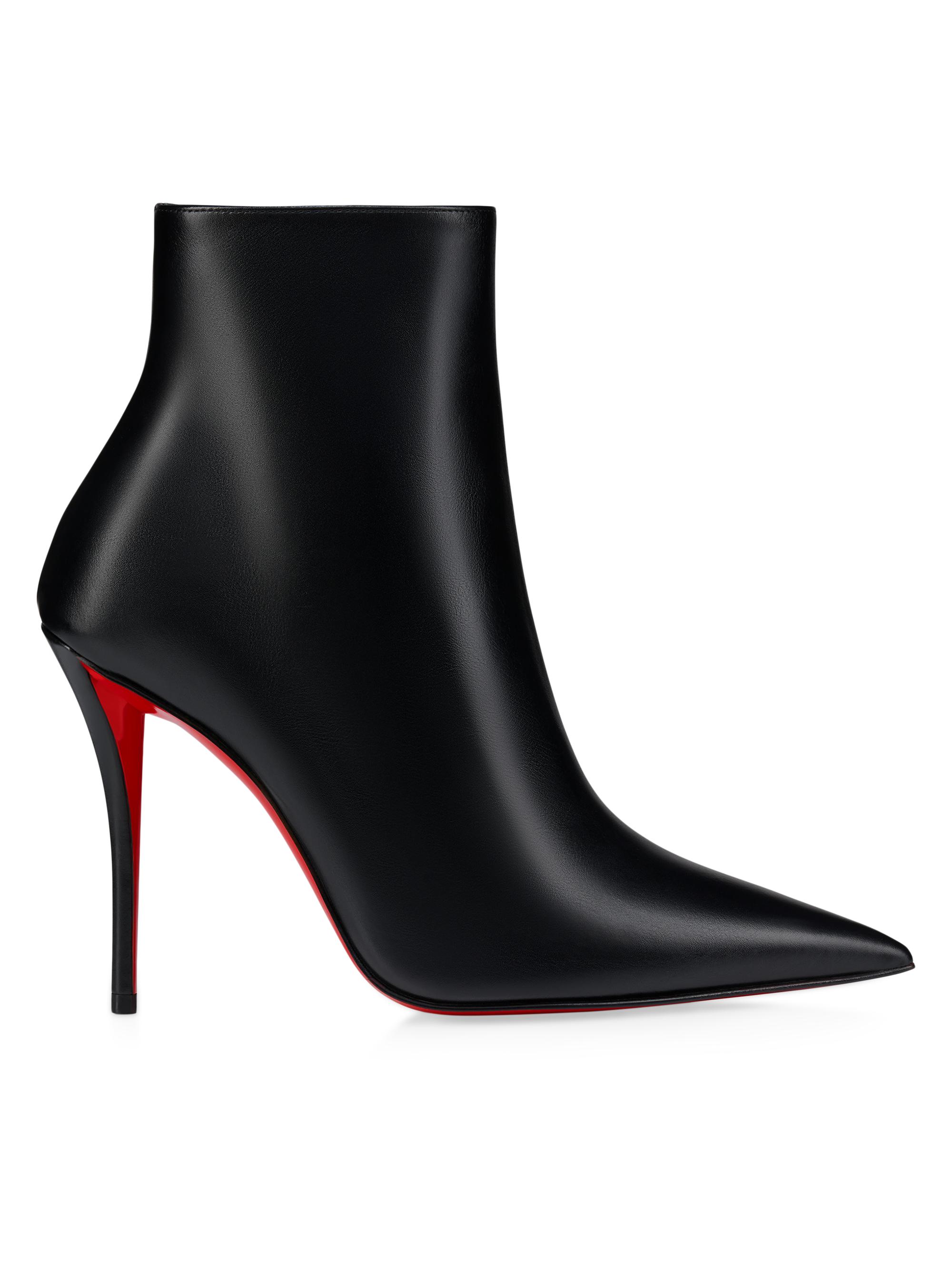 Christian Louboutin So Kate 85MM Leather Booties | Saks Fifth Avenue