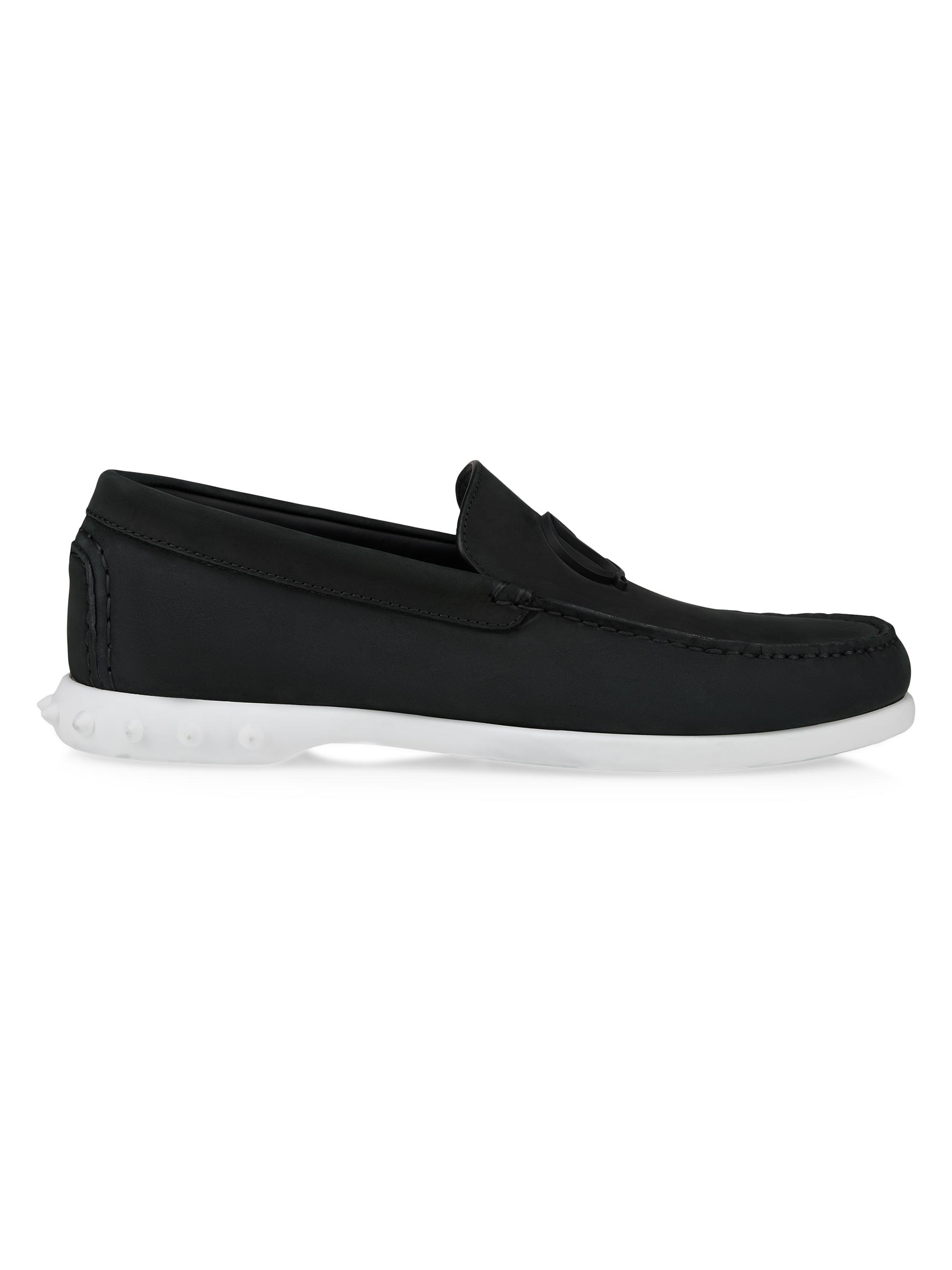 Christian Louboutin Men's Moonkel Boat Shoes - Manuka