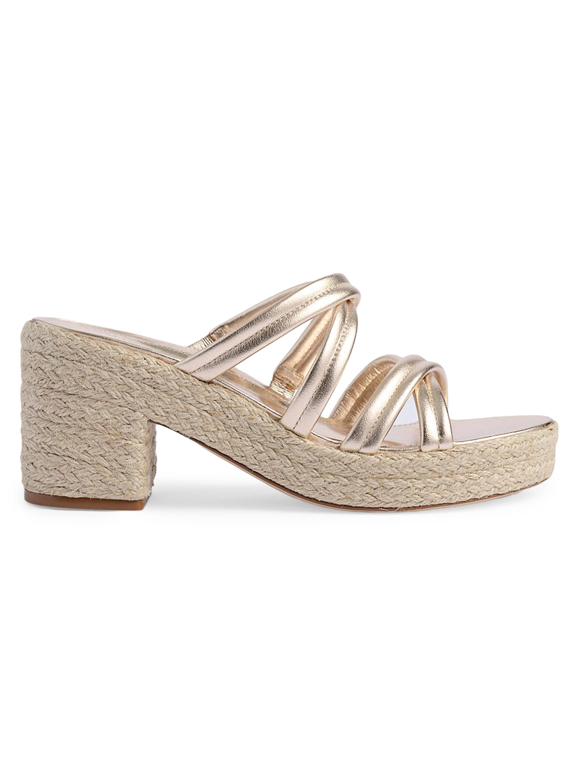Marion Parke Women's Adrian Platform Heels - Soft Gold