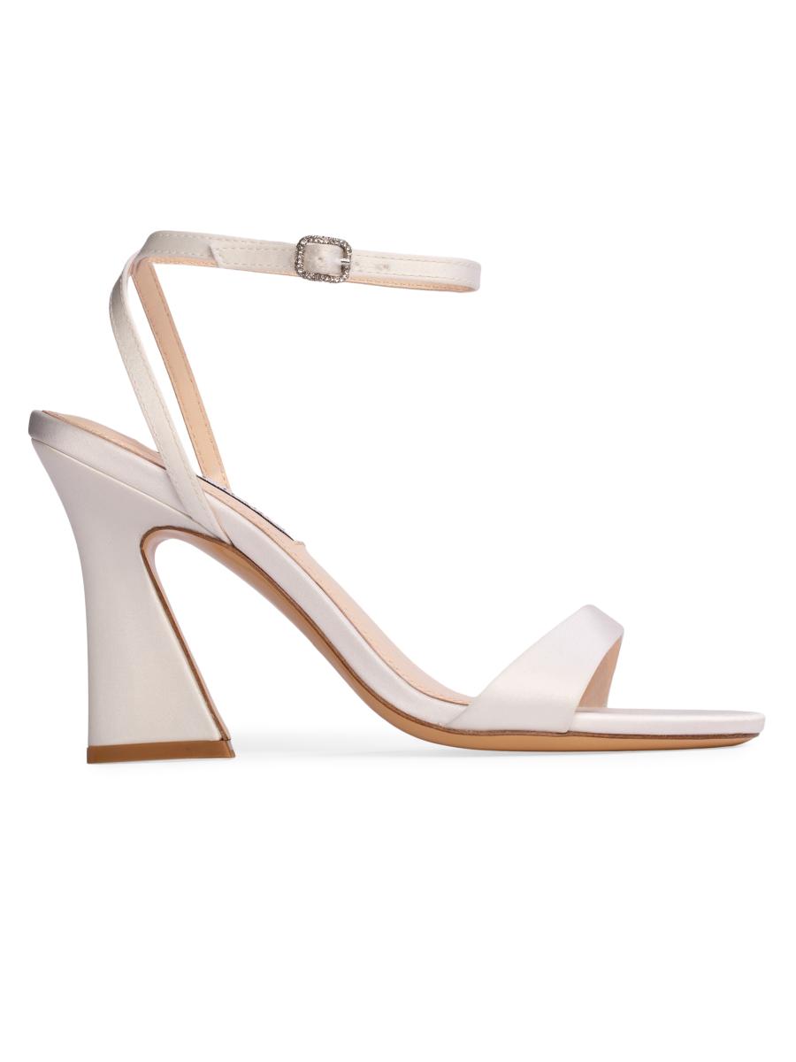Anne Barge Women's Muse Satin Sandals In Neutral