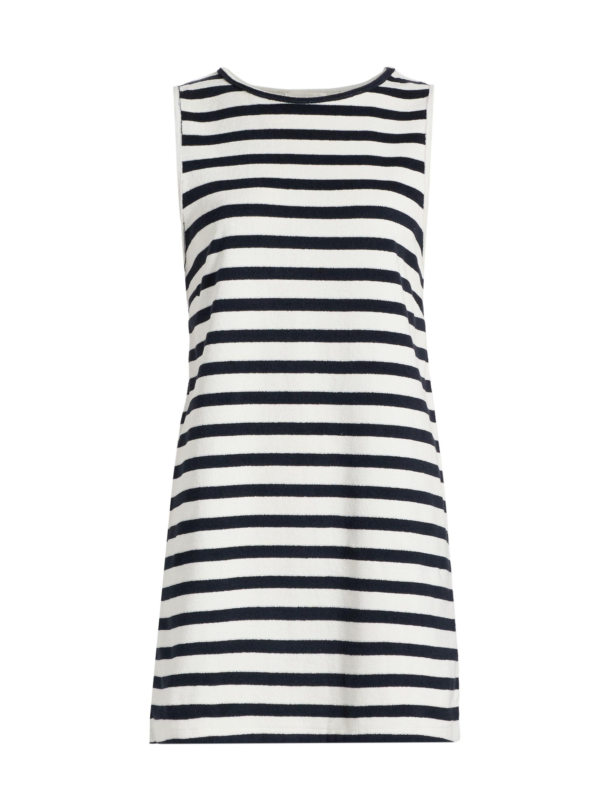 ba & sh Women's Fawn Striped Cotton Minidress - Marine