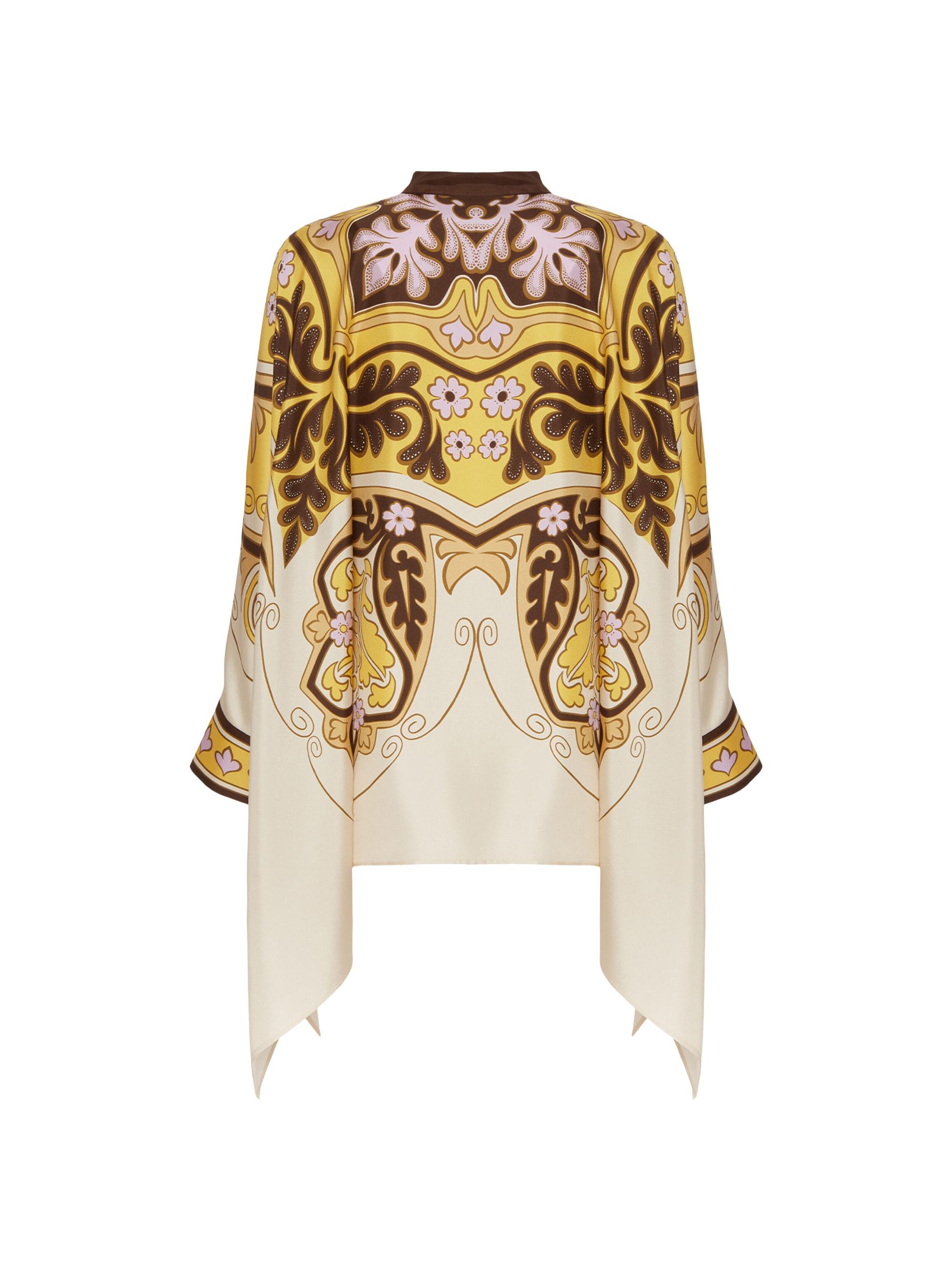 La DoubleJ Women's Foulard Shirt - Spells Place Yellow