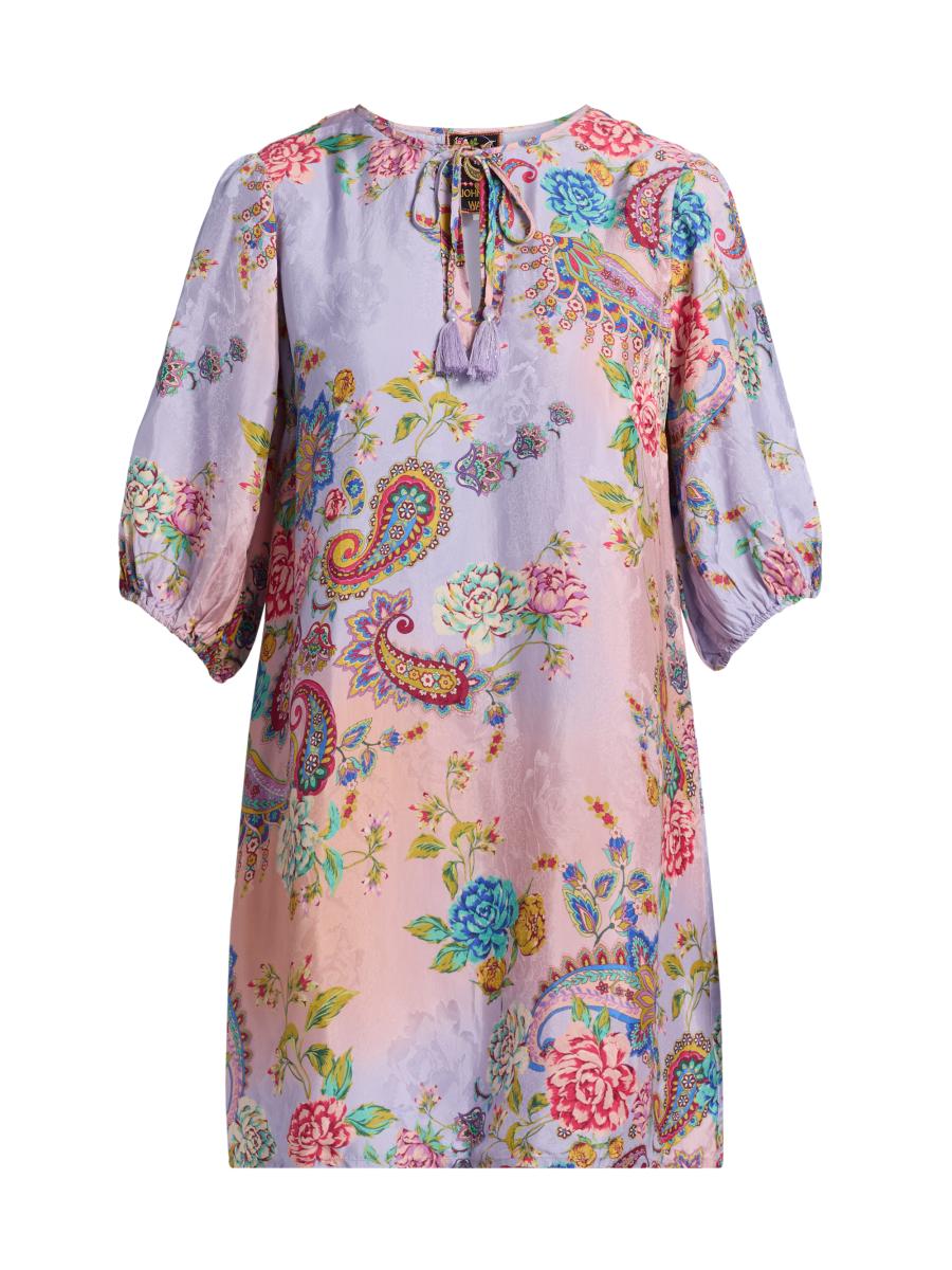Johnny Was Lavinia Paisley Minidress | Saks Fifth Avenue
