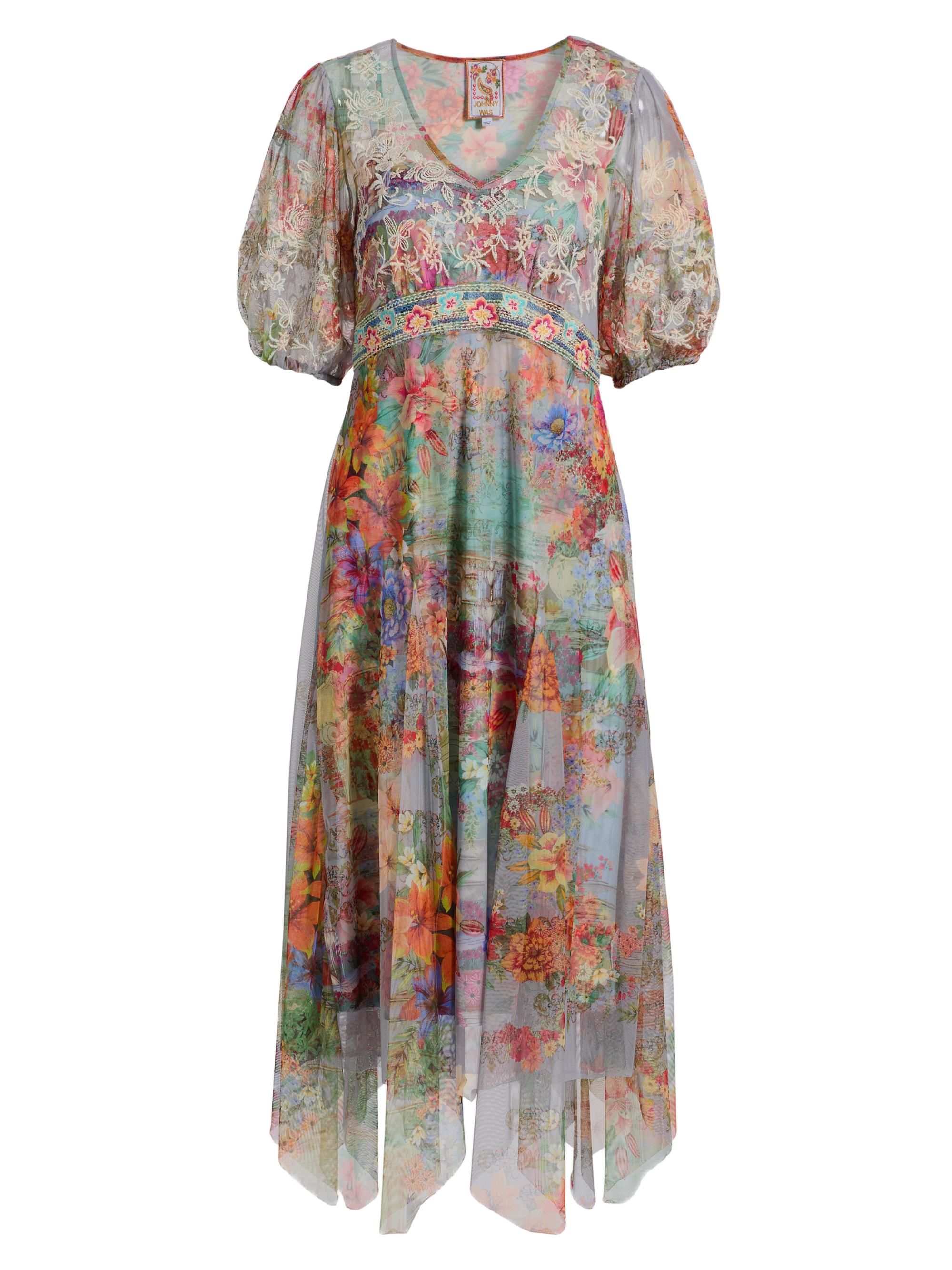 Johnny Was Women's Sally Mesh Slip Dress - Asteria