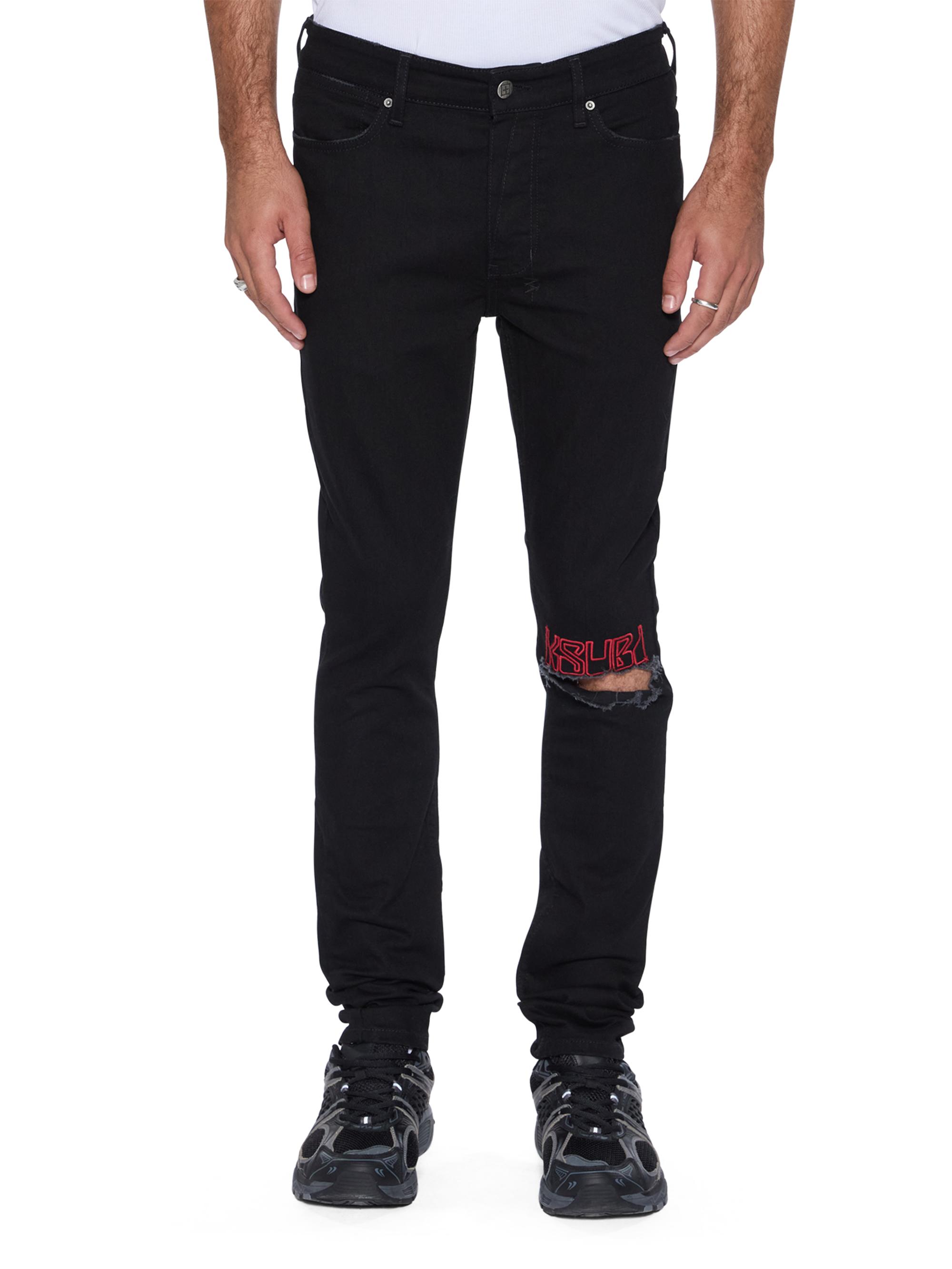 Neo Nostalgia Van Winkle Thrifted Skinny Jeans