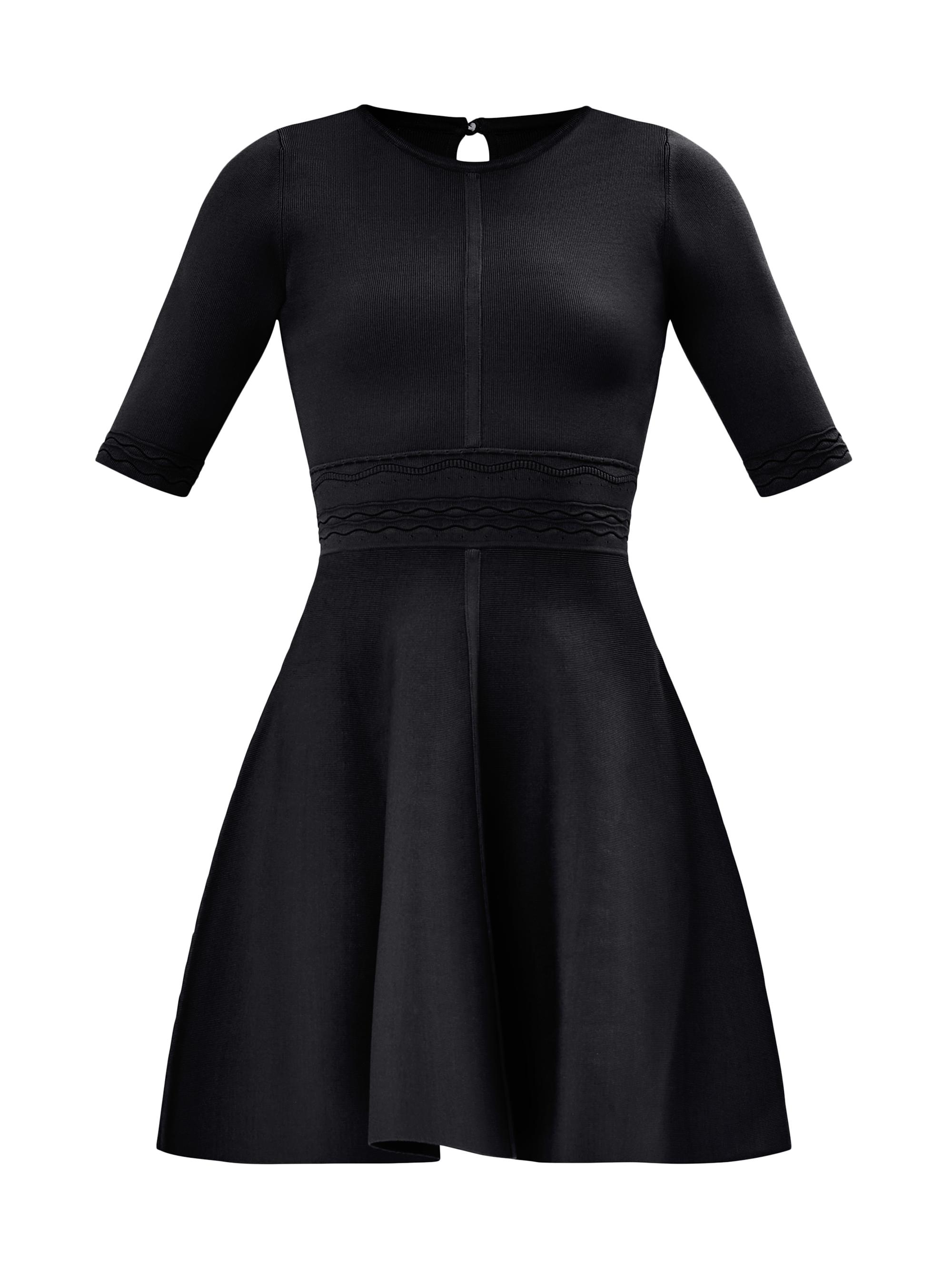 Hervé Léger Women's The Eden Fit & Flare Minidress - Black