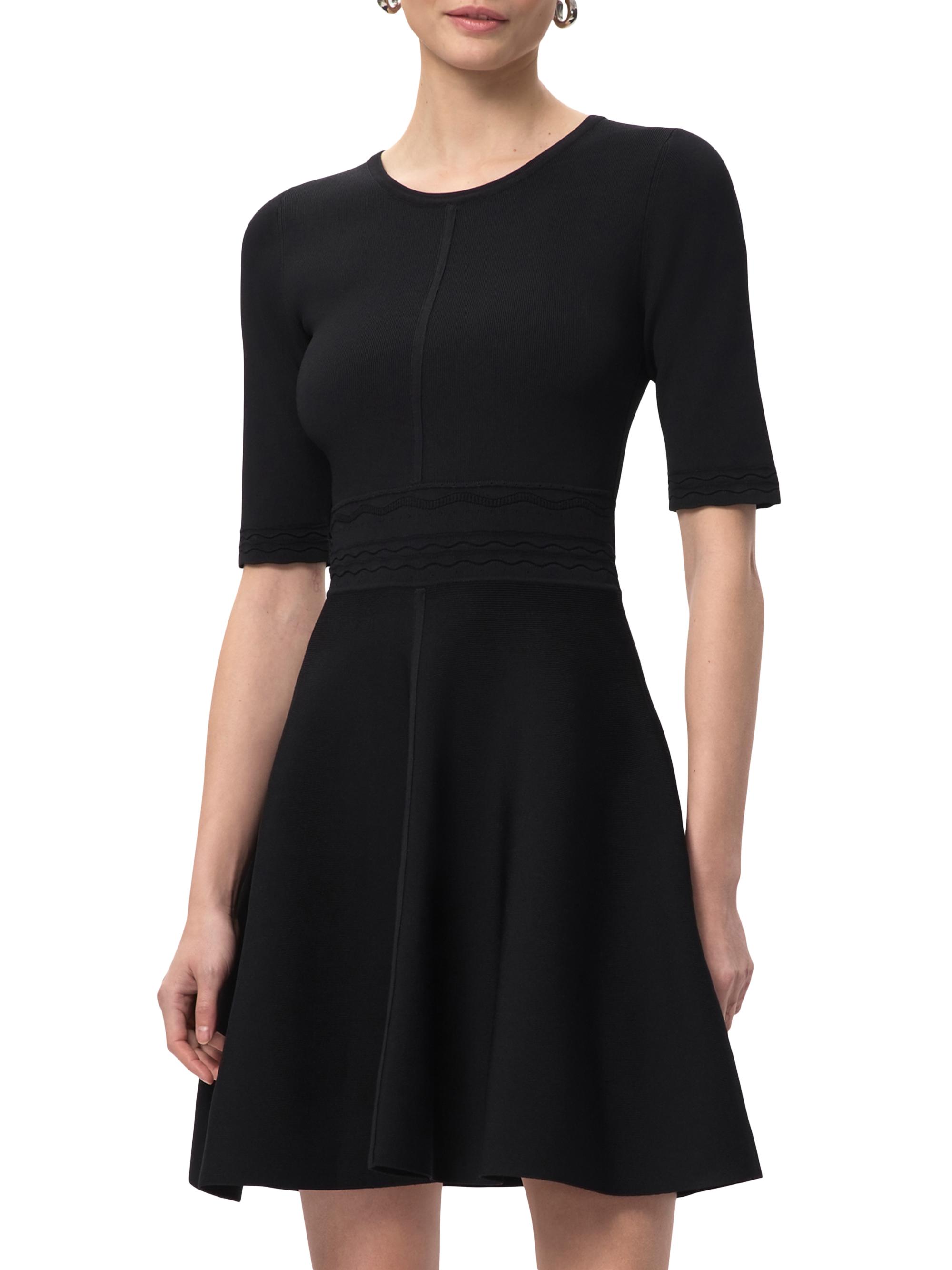 slim fit dress slacks Elle Fit & Flare Mini Dress main image 0