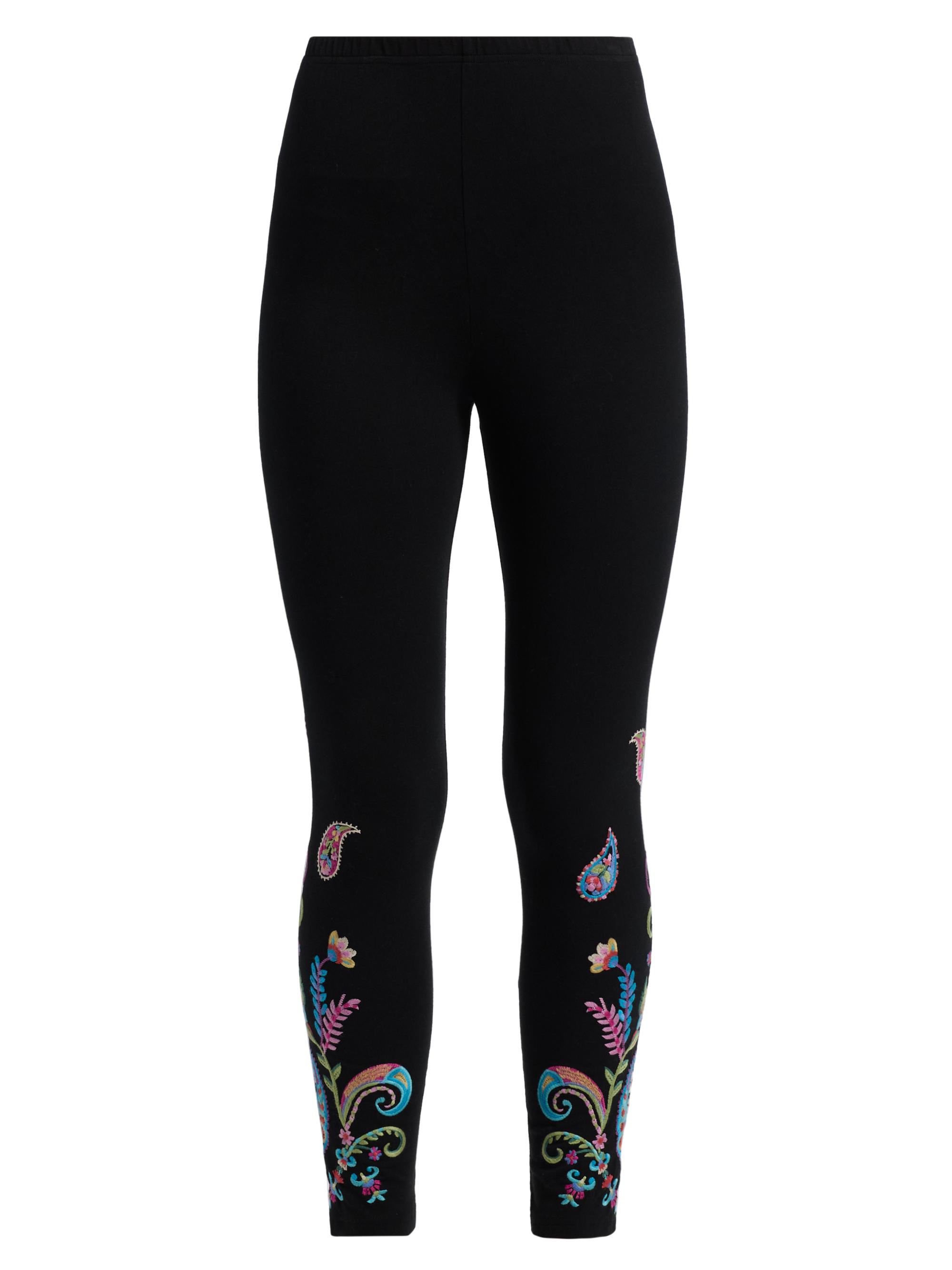 Johnny Was Women's Karime Linked Leggings - Black