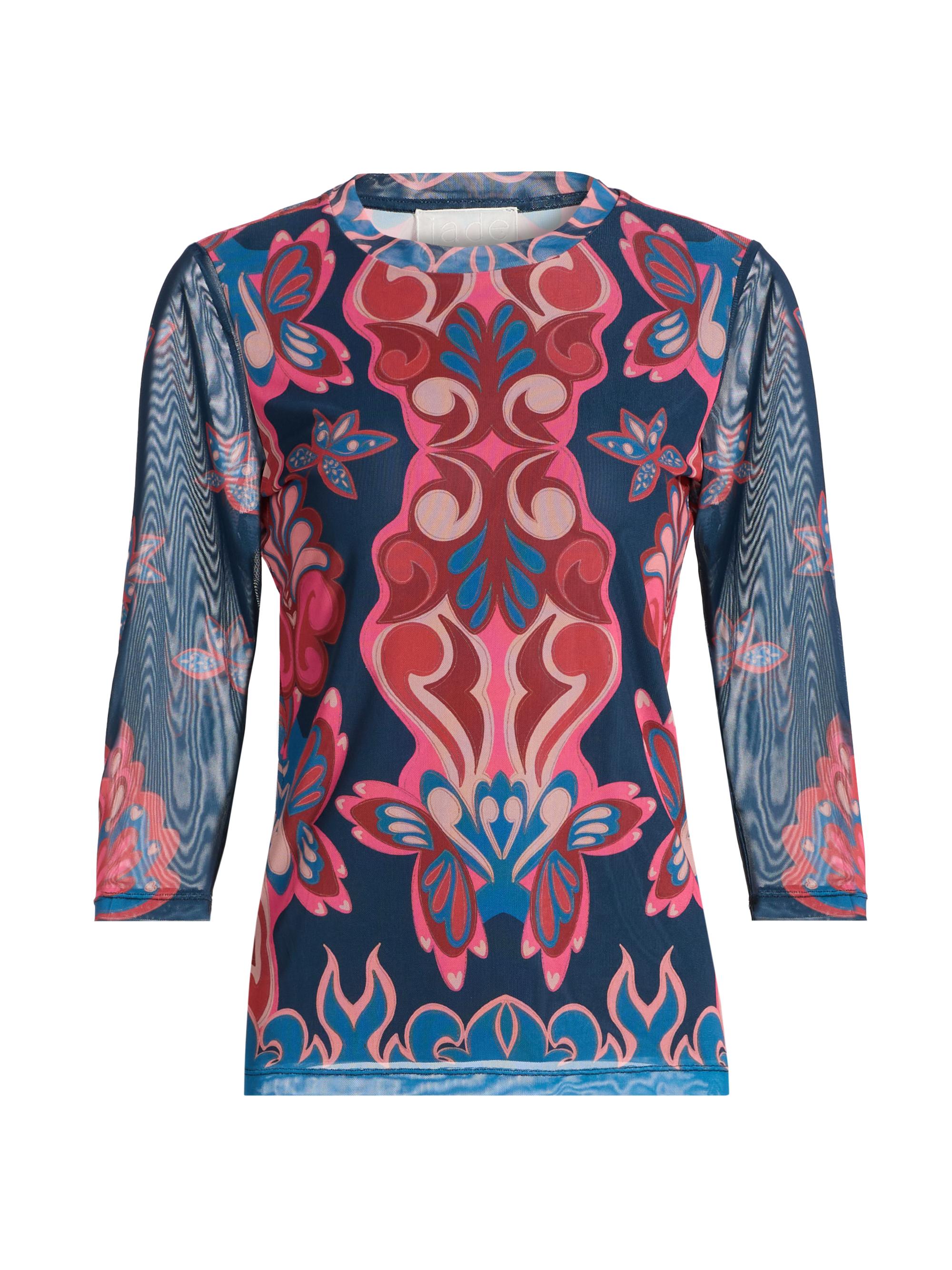 Johnny Was Women's Kaia Mesh T-Shirt - Ryland