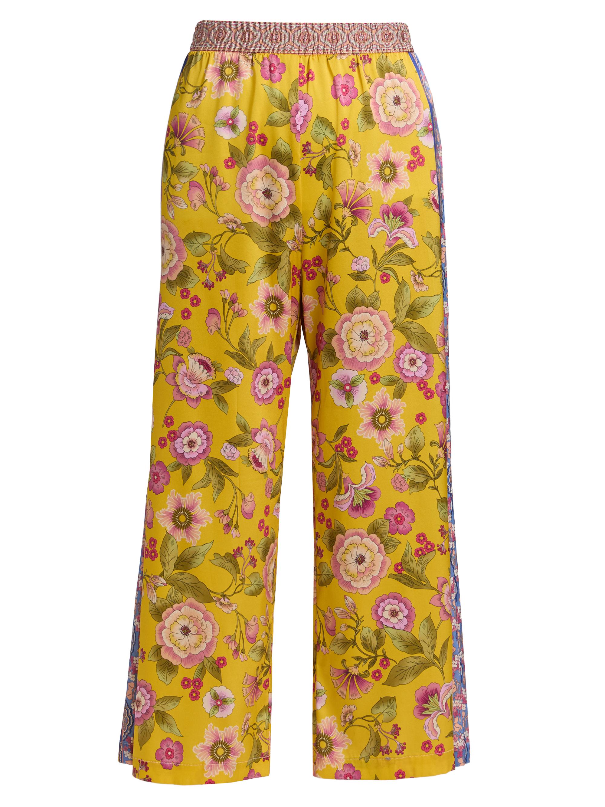 Johnny Was Women's Camara Yasmin Silk Easy Pants - Camara
