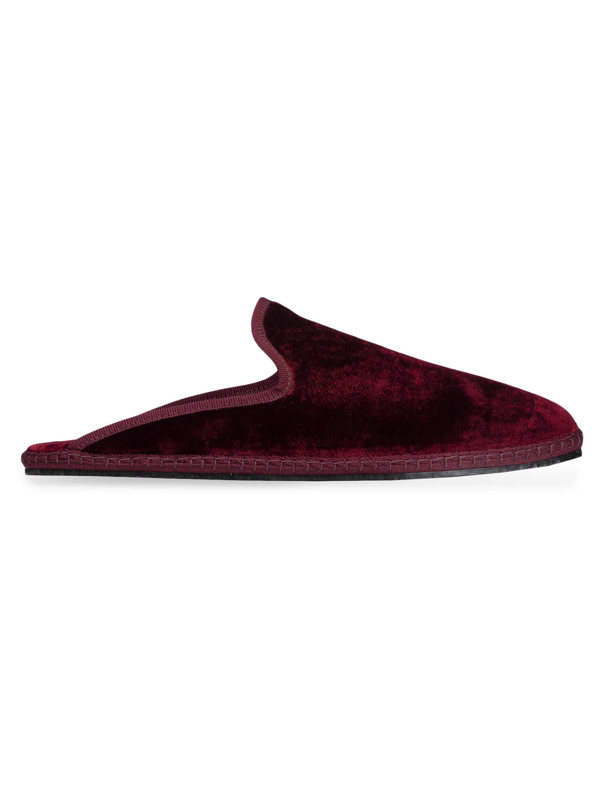 Vibi Venezia Women's Satin Velvet Sabot Slippers - Calliope