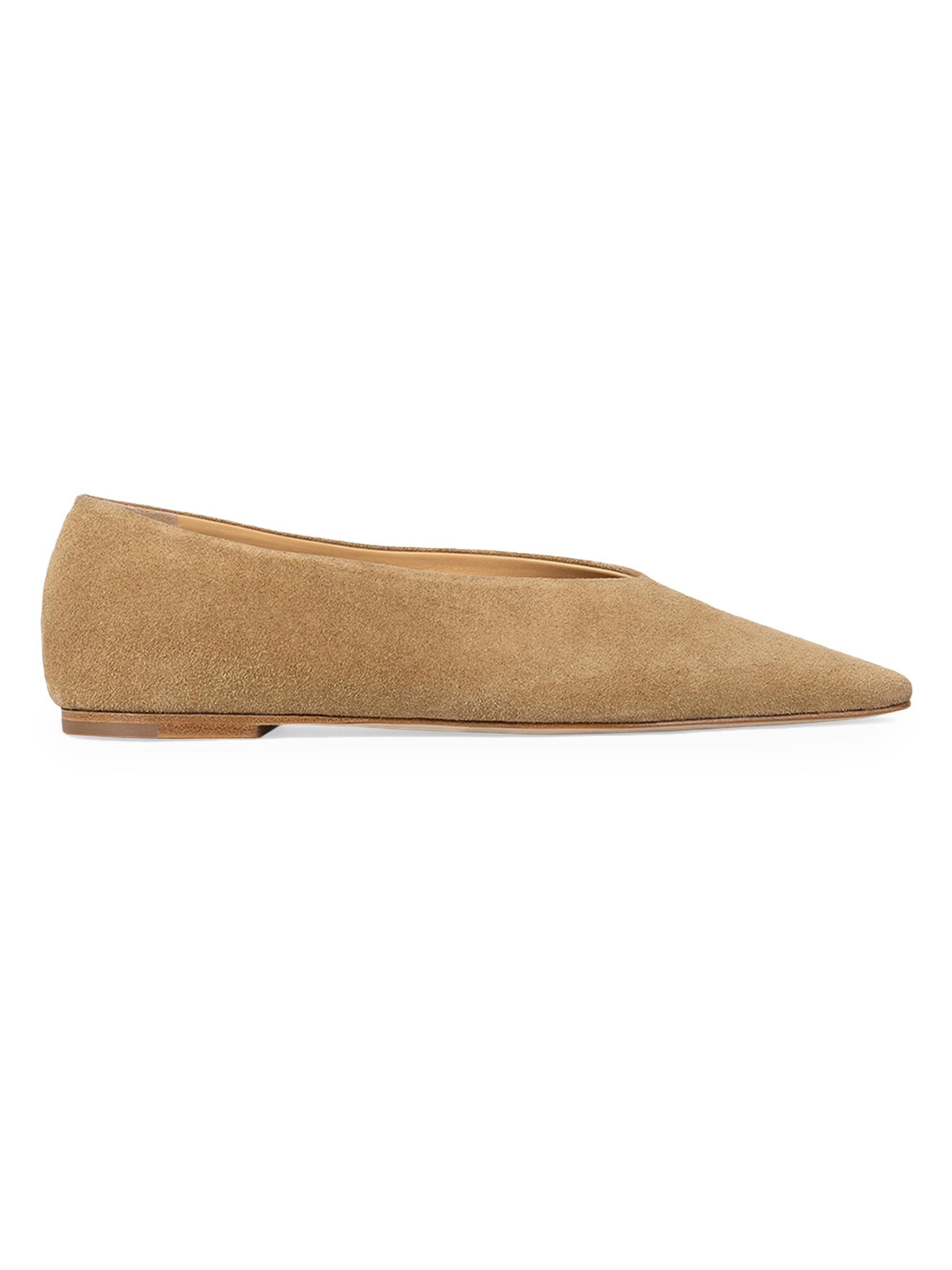 Dear Frances Women's Topo Suede Ballet Flats - Deep Forest Suede