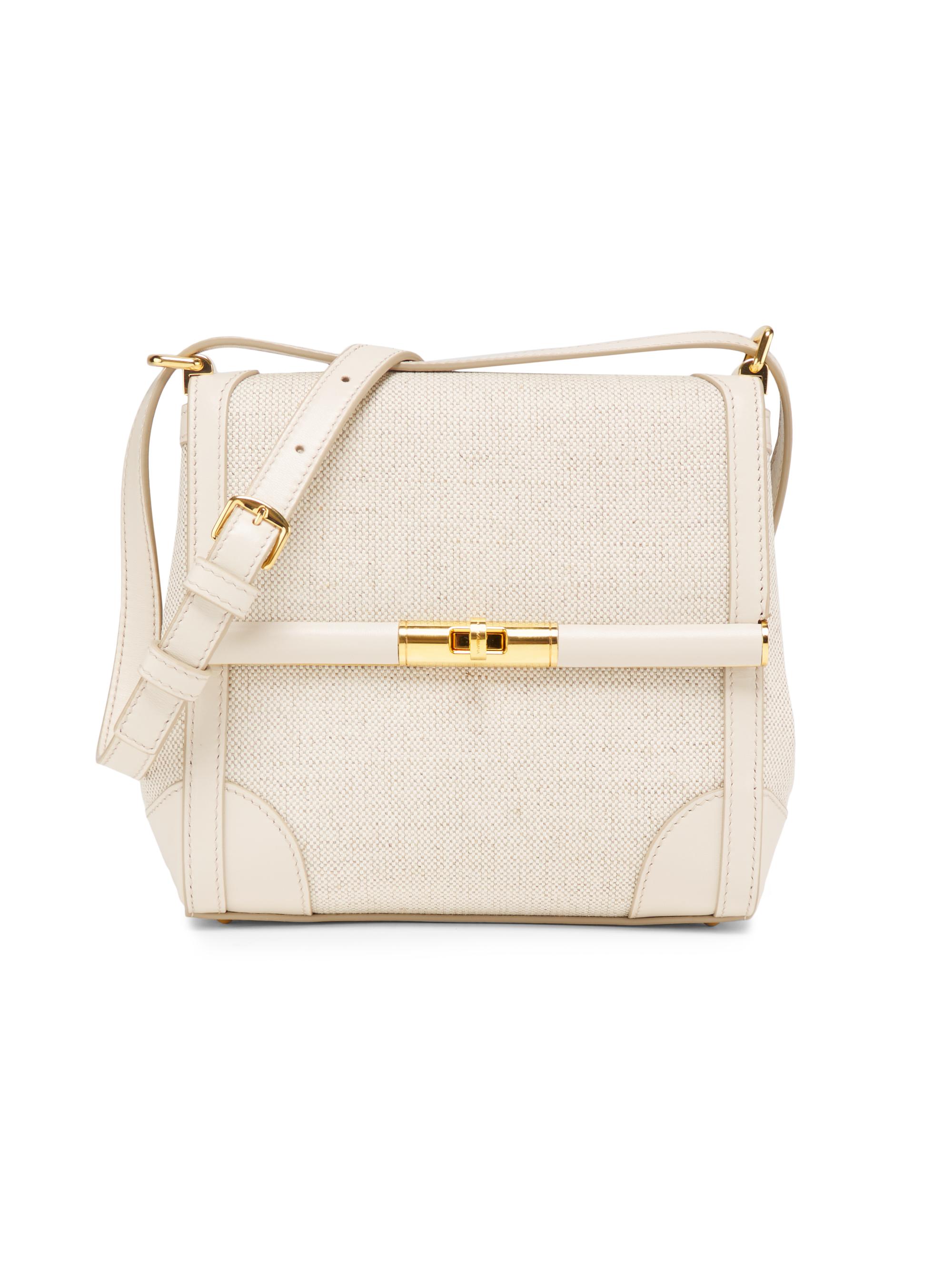 Dolce & Gabbana Women's Italian Tailoring Marlene Cotton Crossbody Bag - Avorio