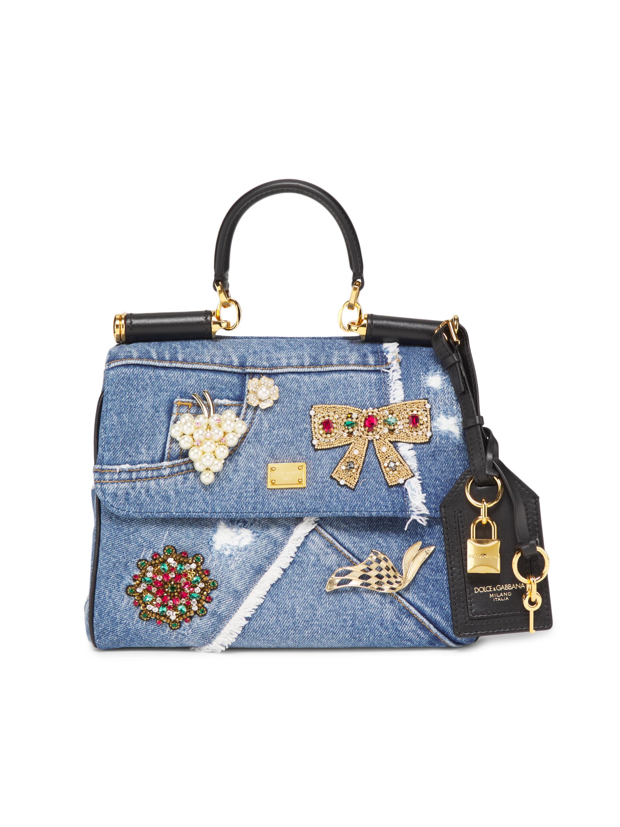 Dolce&Gabbana Majolica Print Box Bag | Saks Fifth Avenue