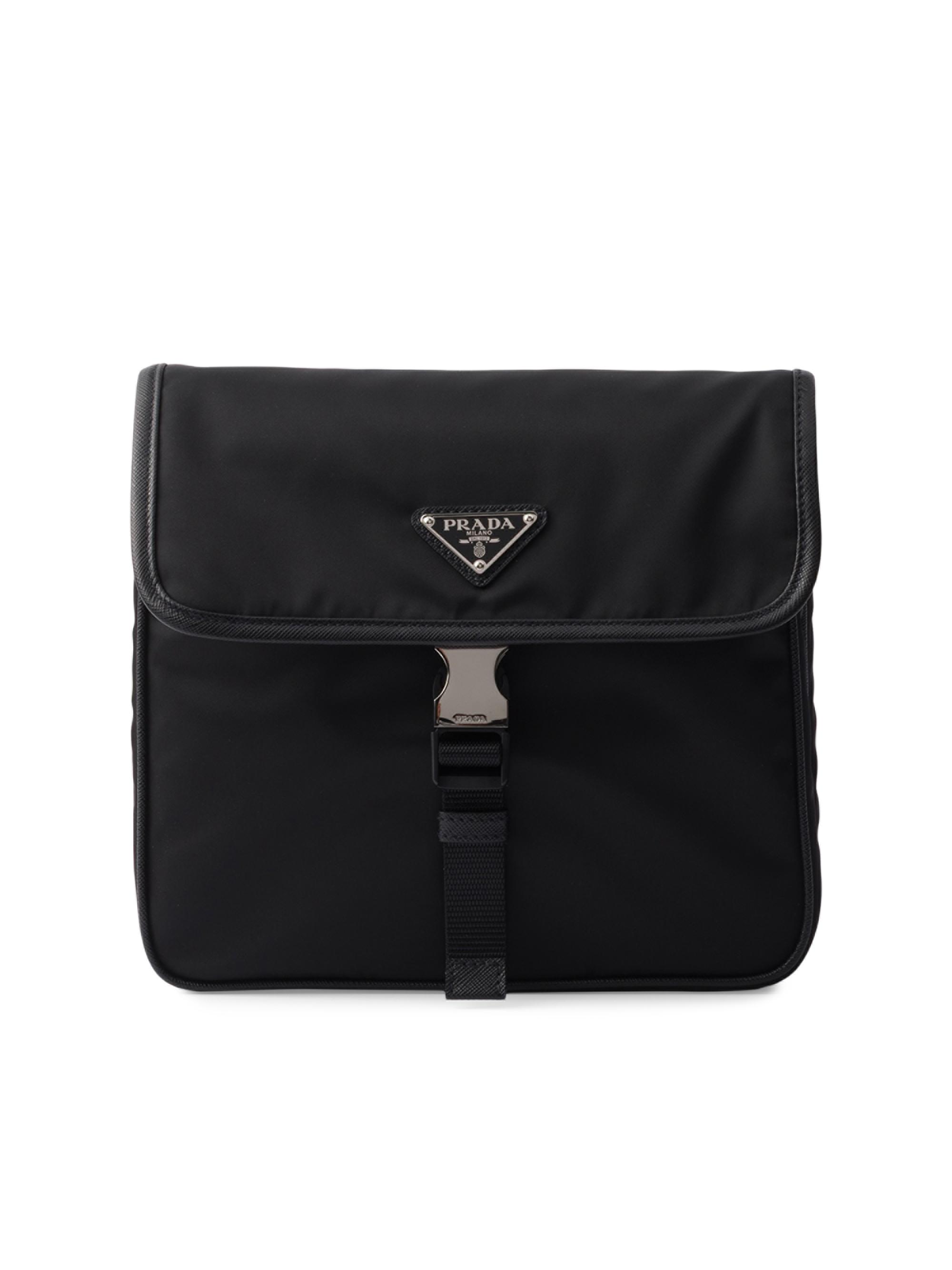 Prada Re-Nylon and Saffiano Leather Briefcase | Saks Fifth Avenue