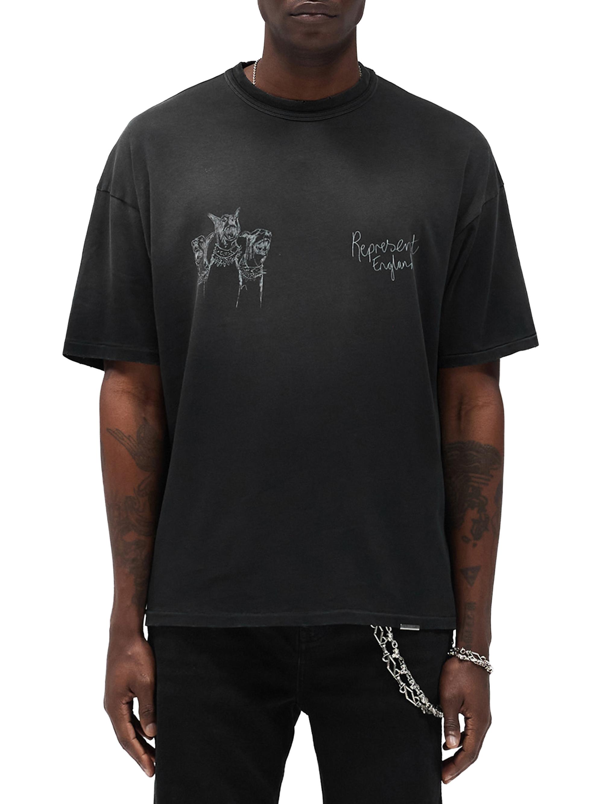 Represent Legacy Hand Drawn Thoroughbred Dogs T-Shirt | Saks Fifth