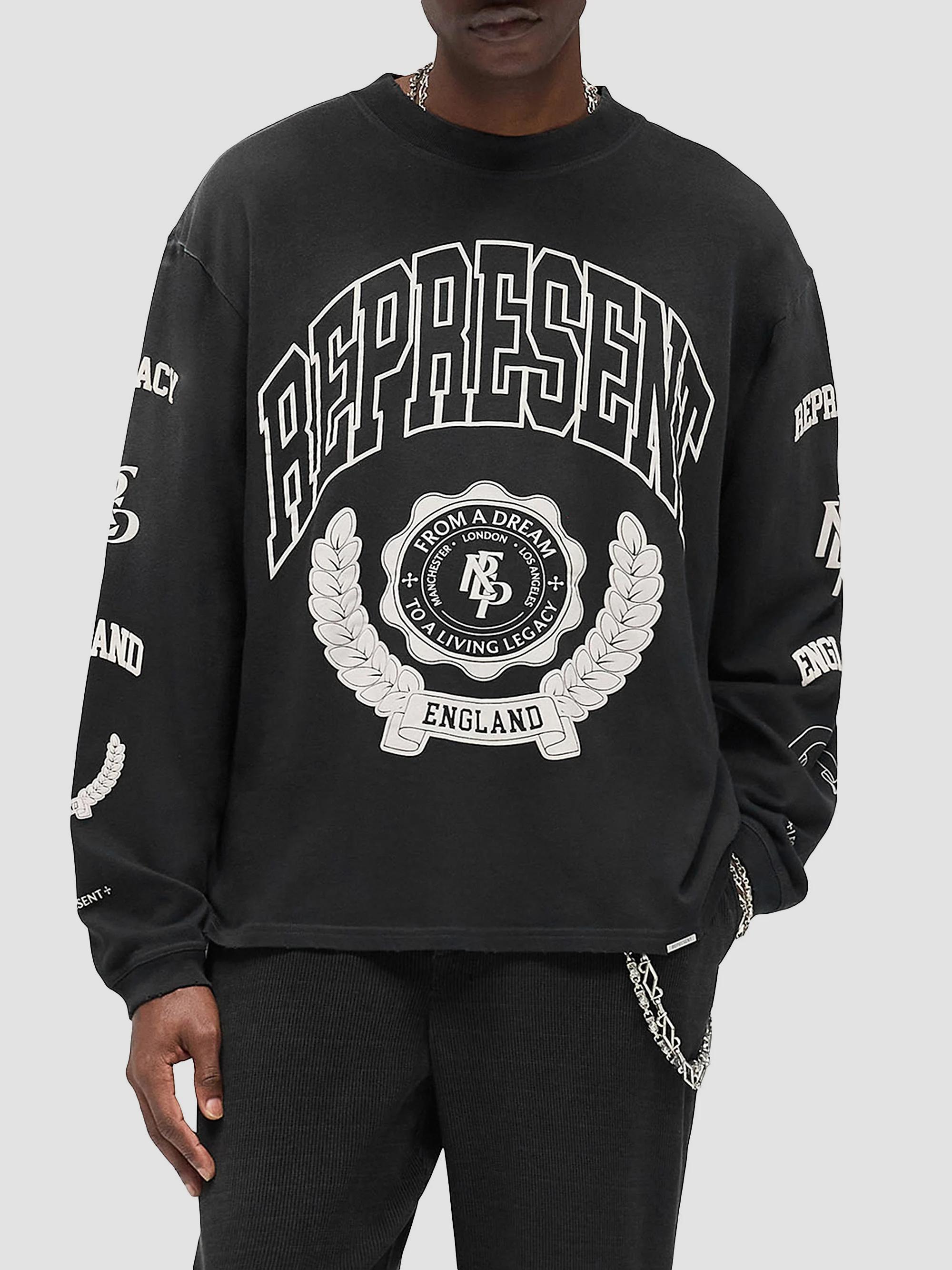 REPRESENT Legacy Crest Long-Sleeve Shirt | Saks Fifth Avenue
